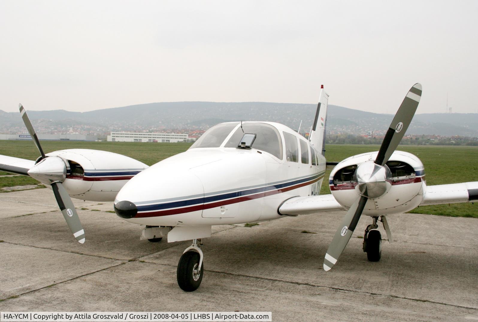 HA-YCM, 1978 Piper PA-34-200T Seneca II C/N 34-7870177, Budaörs-Airport / Hungary-LHBS