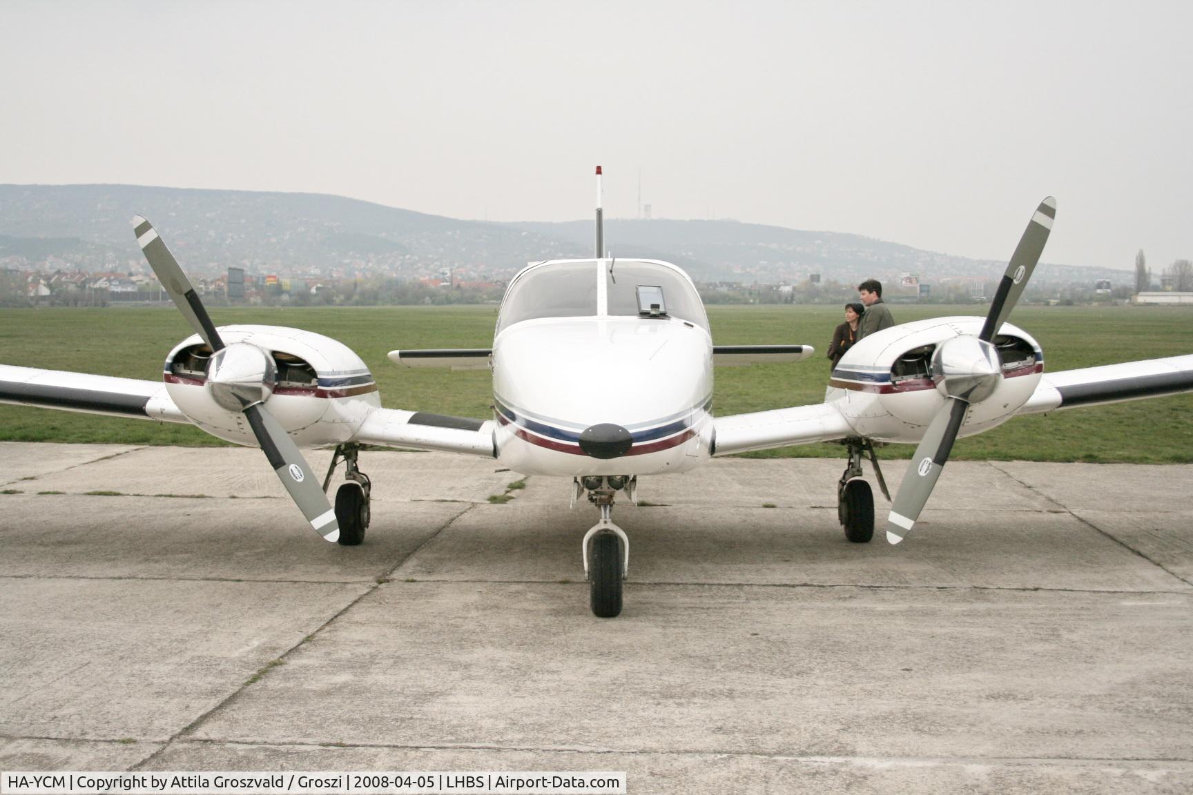 HA-YCM, 1978 Piper PA-34-200T Seneca II C/N 34-7870177, Budaörs-Airport / Hungary-LHBS
