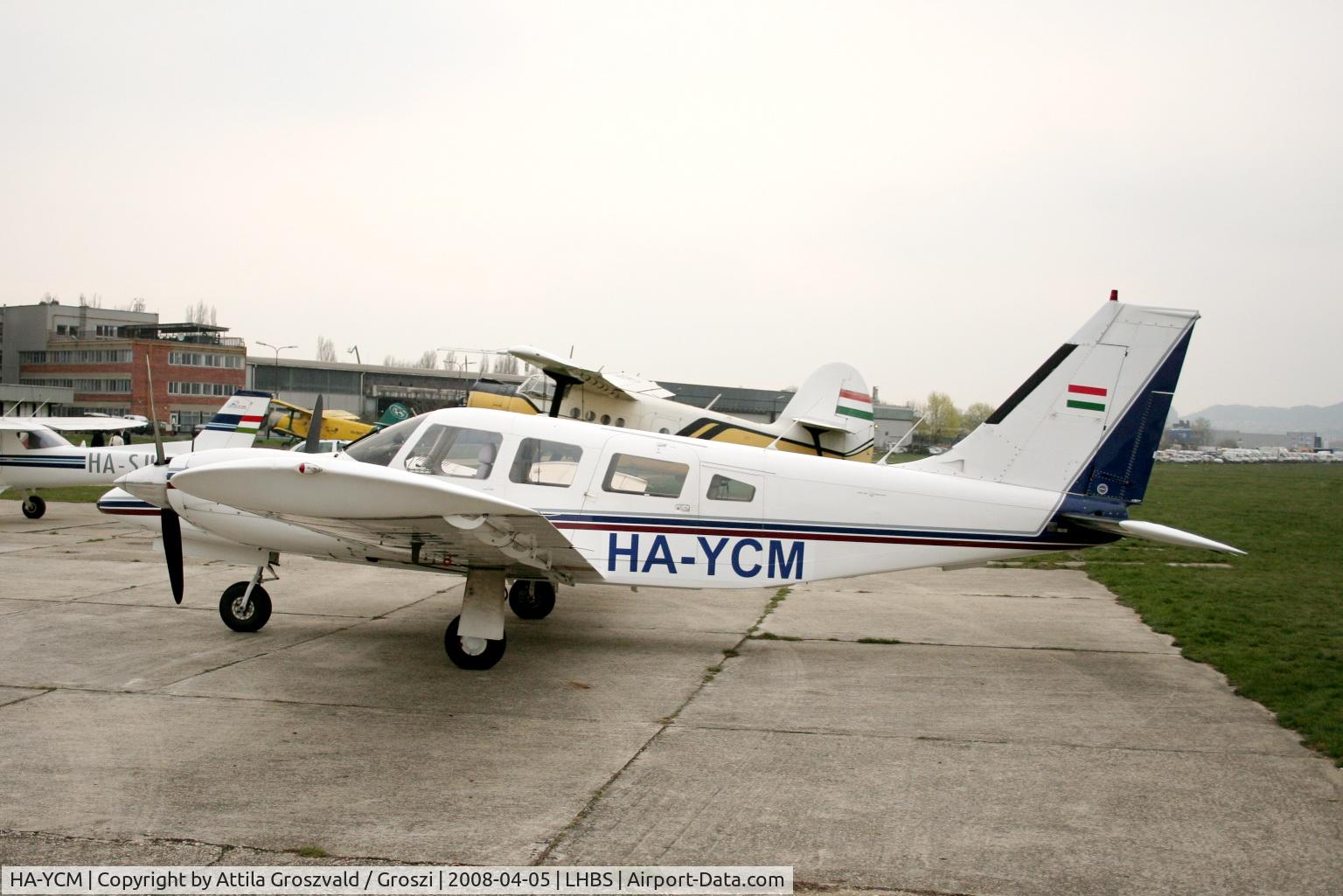 HA-YCM, 1978 Piper PA-34-200T Seneca II C/N 34-7870177, Budaörs-Airport / Hungary-LHBS