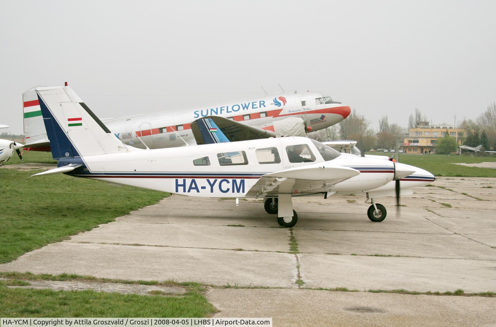 HA-YCM, 1978 Piper PA-34-200T Seneca II C/N 34-7870177, Budaörs-Airport / Hungary-LHBS