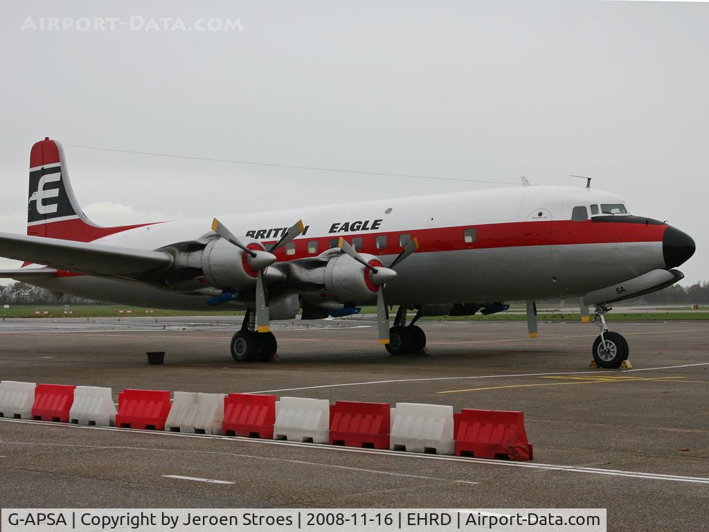 G-APSA, 1958 Douglas DC-6A C/N 45497, .