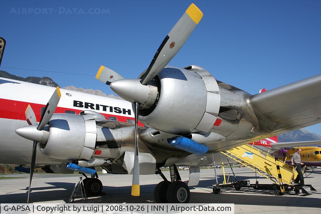 G-APSA, 1958 Douglas DC-6A C/N 45497, Air Antlantique