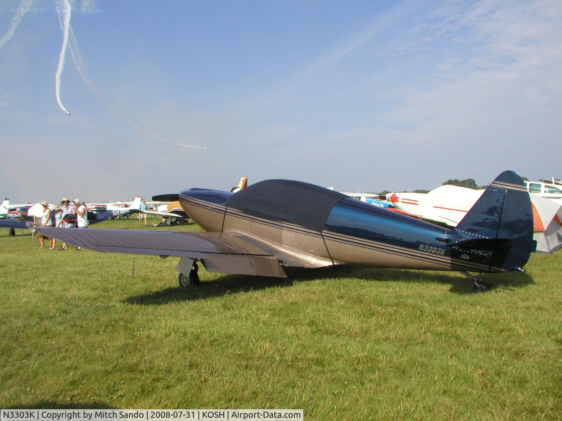 N3303K, 1946 Temco GC-1B Swift C/N 1296, EAA AirVenture 2008.