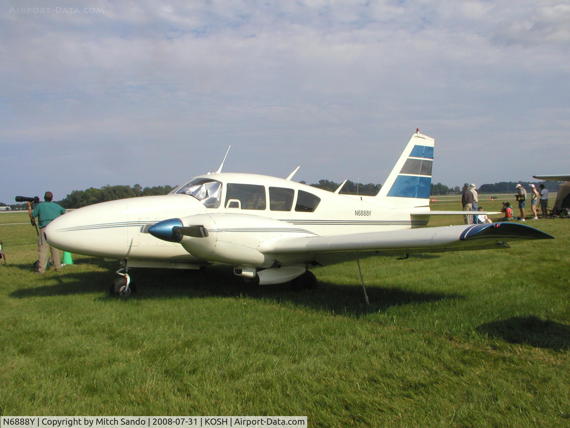 N6888Y, 1969 Piper PA-23-250 Aztec C/N 27-4240, EAA AirVenture 2008.