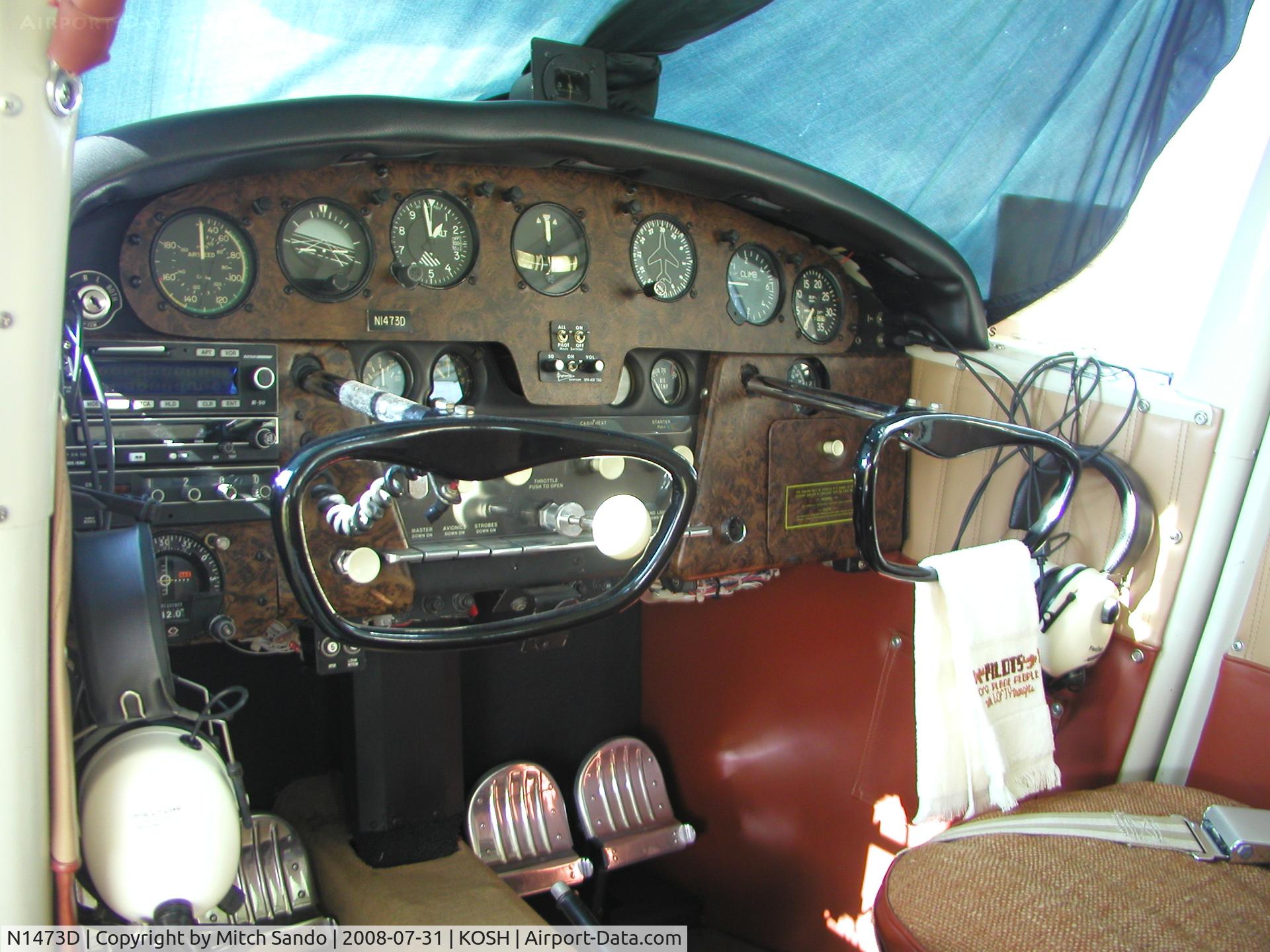 N1473D, 1951 Cessna 170A C/N 20056, EAA AirVenture 2008.