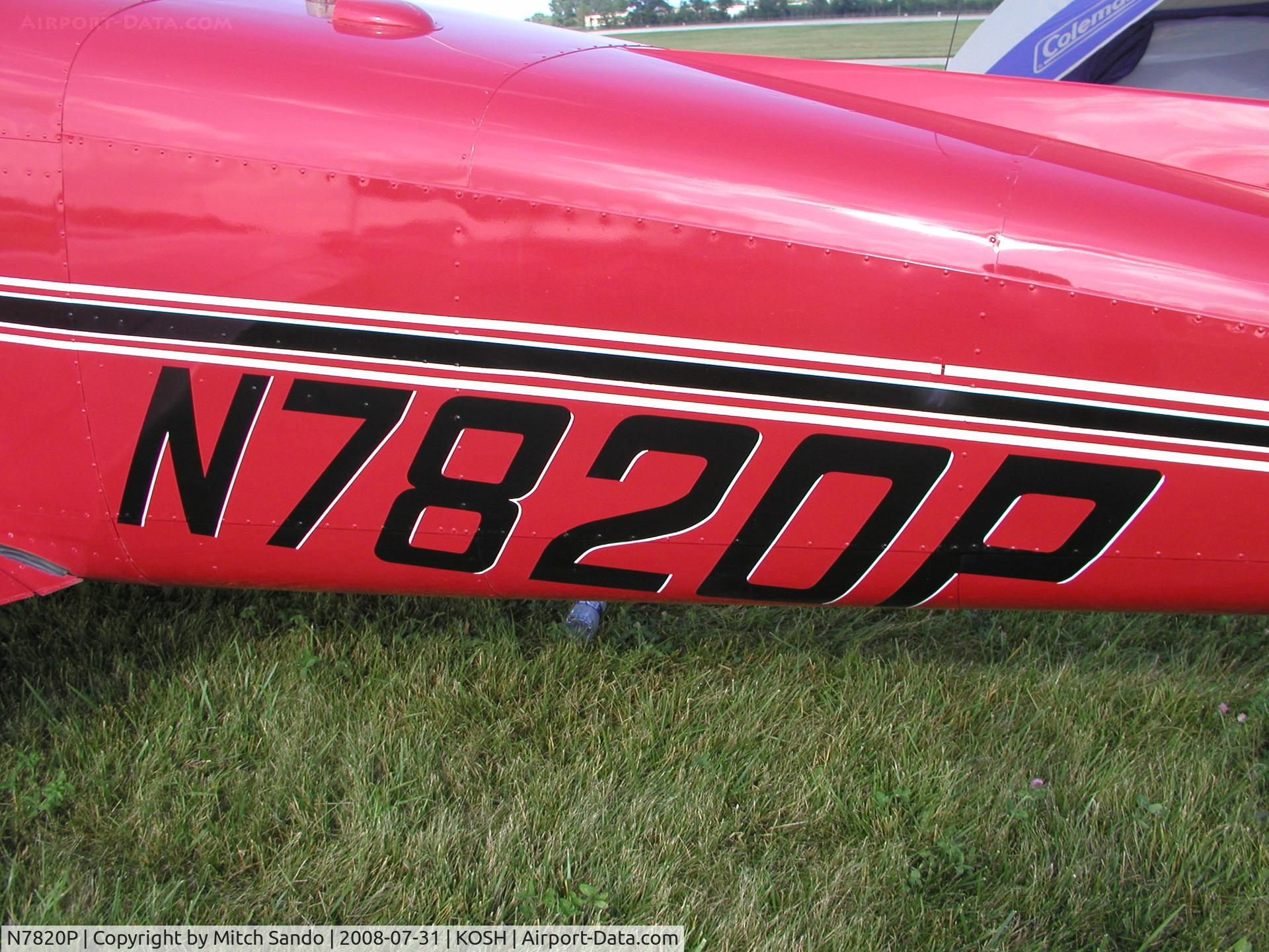 N7820P, 1961 Piper PA-24-250 Comanche C/N 24-2665, EAA AirVenture 2008.