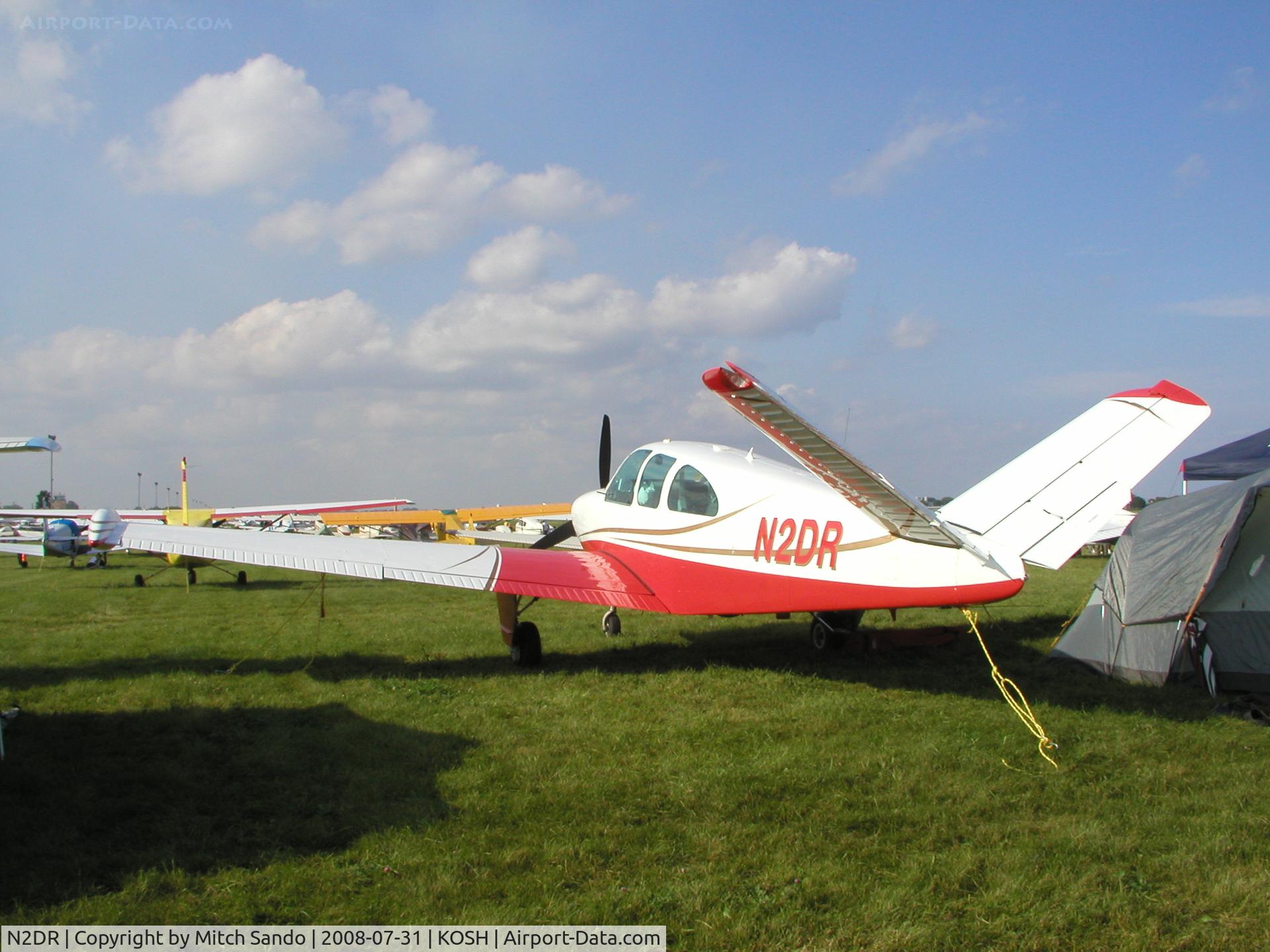 N2DR, 1962 Beech P35 Bonanza C/N D-6924, EAA AirVenture 2008.