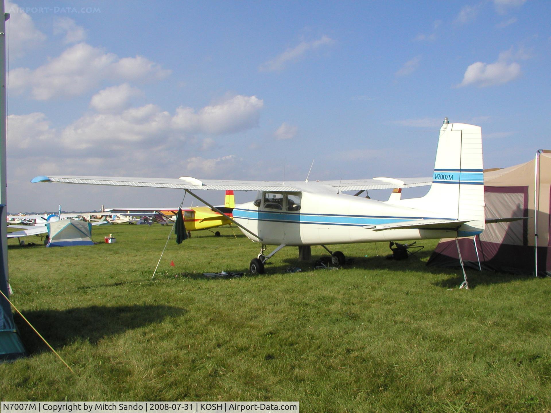 N7007M, 1958 Cessna 175 Skylark C/N 55307, EAA AirVenture 2008.