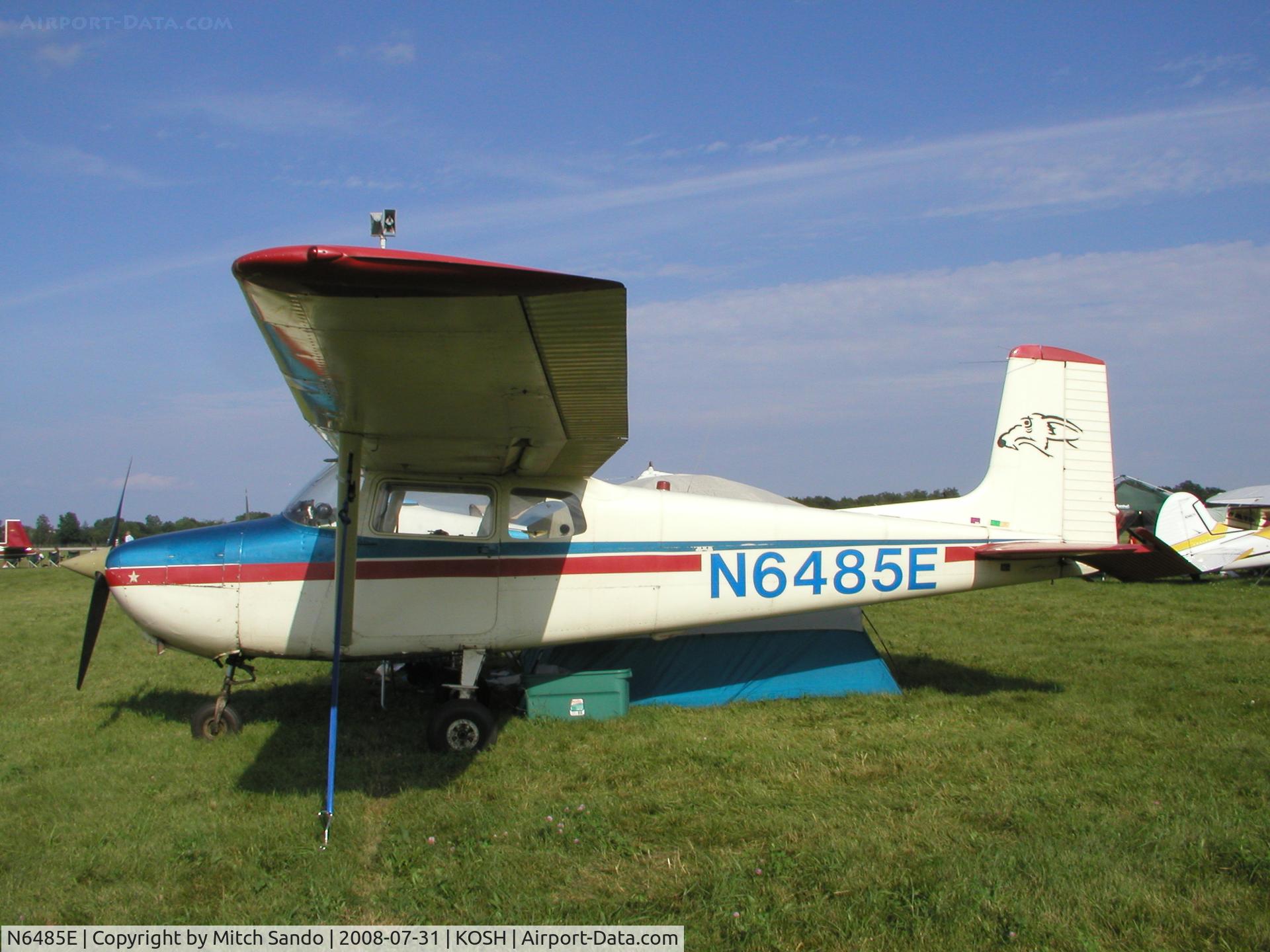 N6485E, 1959 Cessna 172 C/N 46585, EAA AirVenture 2008.