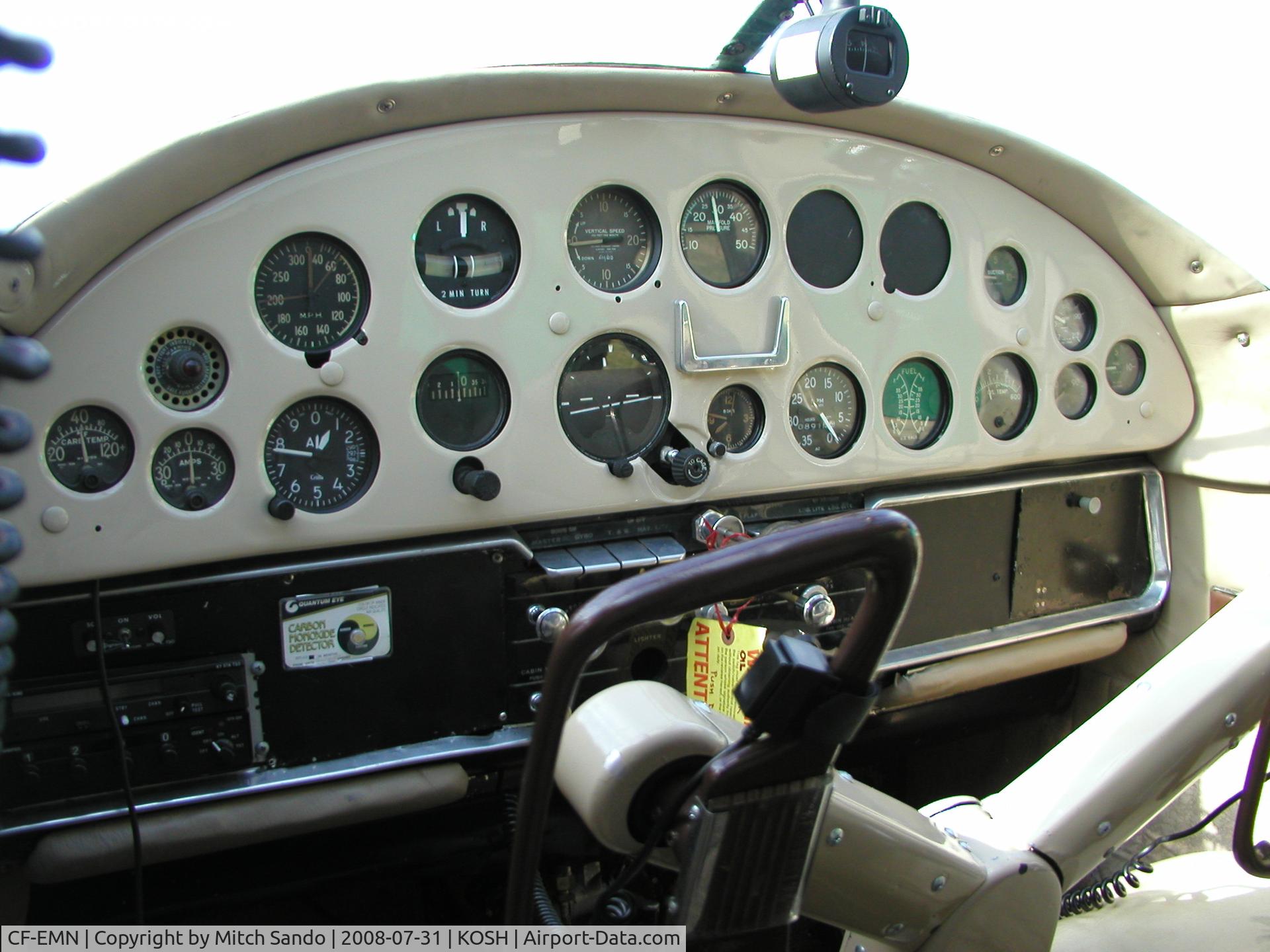 CF-EMN, 1949 Cessna 195 C/N 7422, EAA AirVenture 2008.
