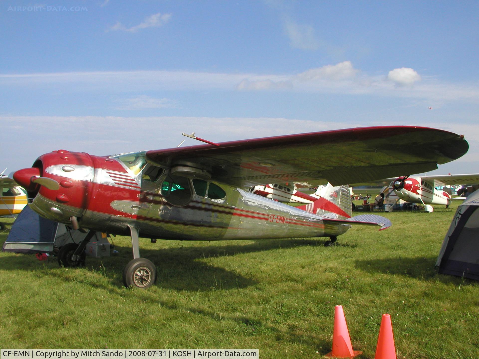 CF-EMN, 1949 Cessna 195 C/N 7422, EAA AirVenture 2008.