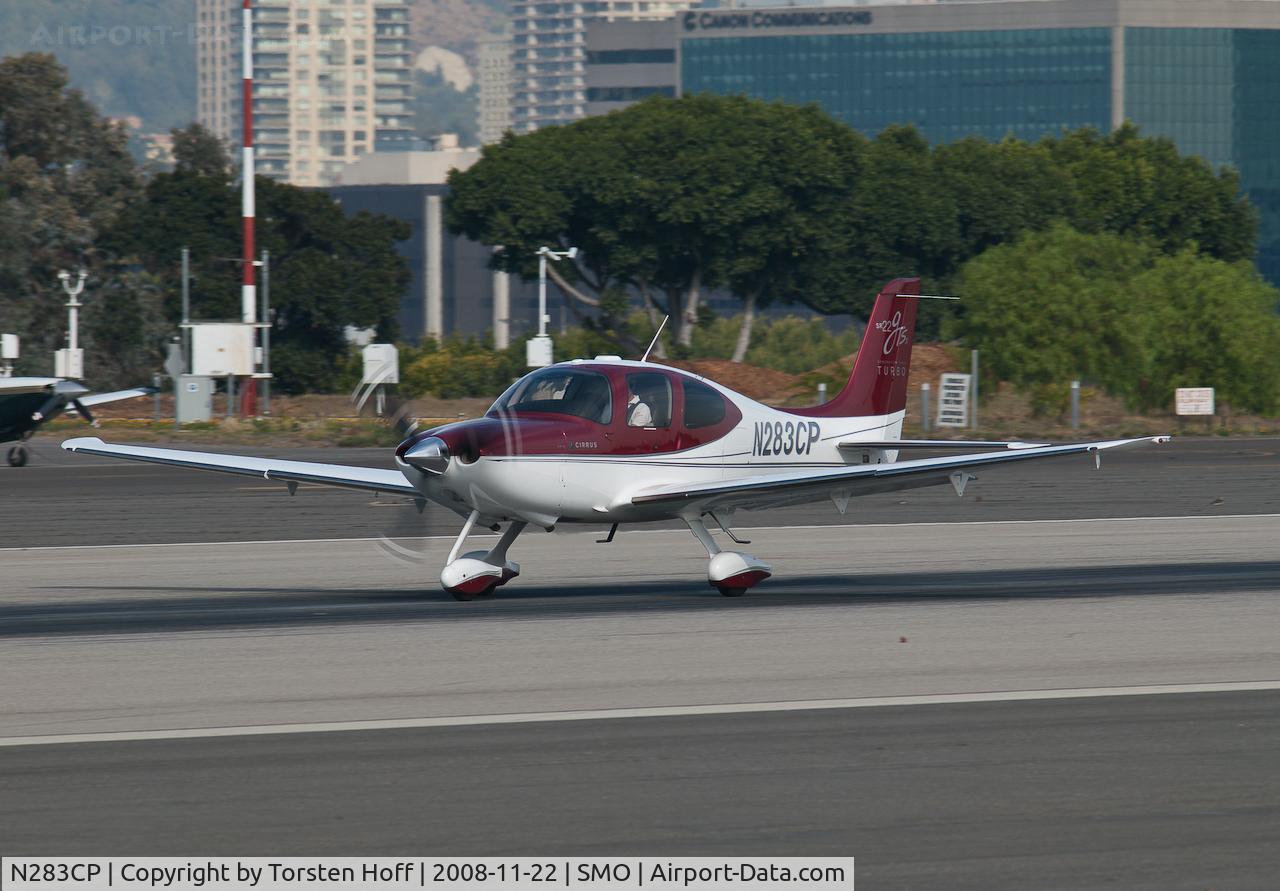 N283CP, 2008 Cirrus SR22 C/N 3224, N283CP departing from RWY 21