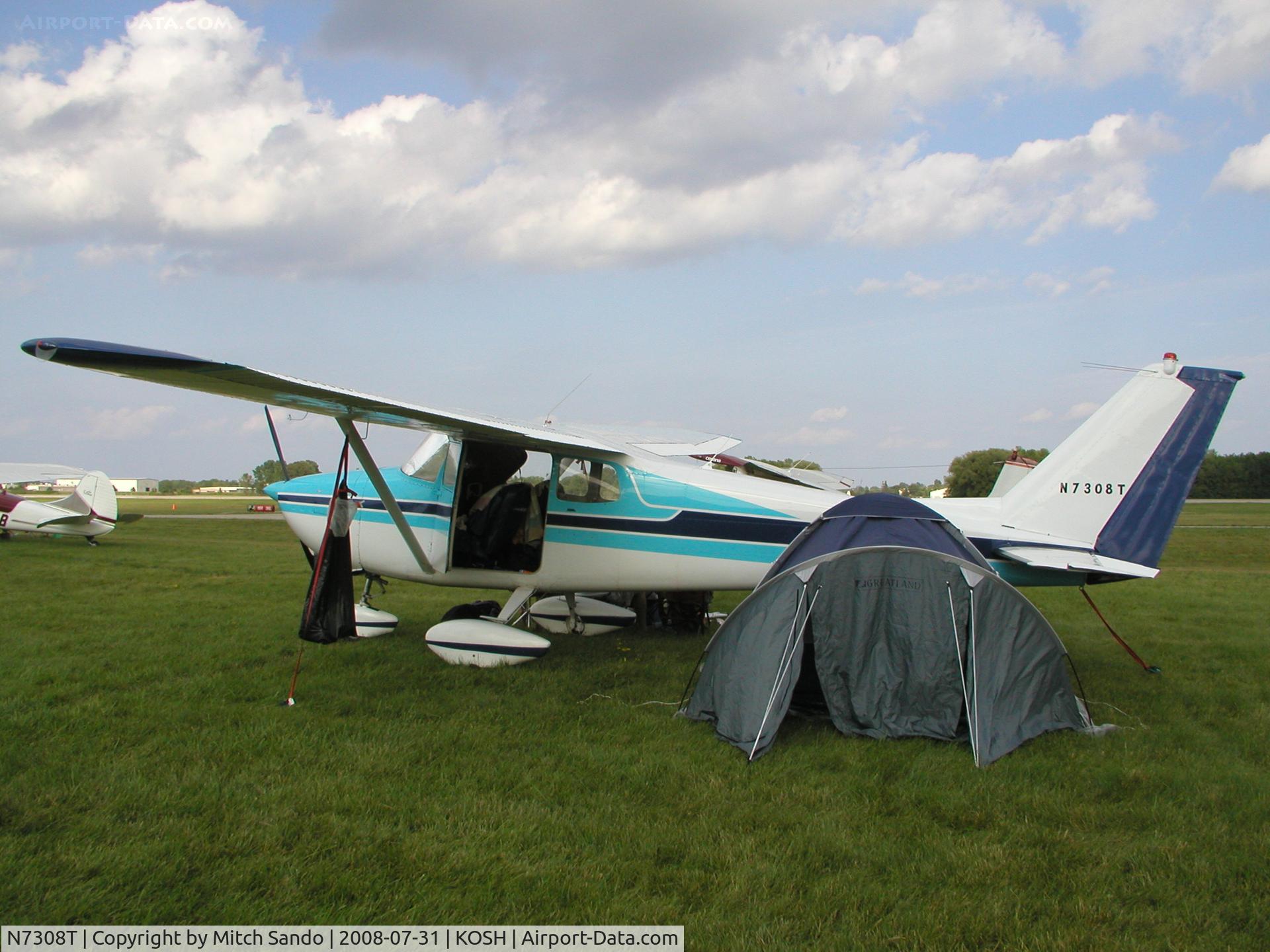 N7308T, 1959 Cessna 172A C/N 46908, EAA AirVenture 2008.