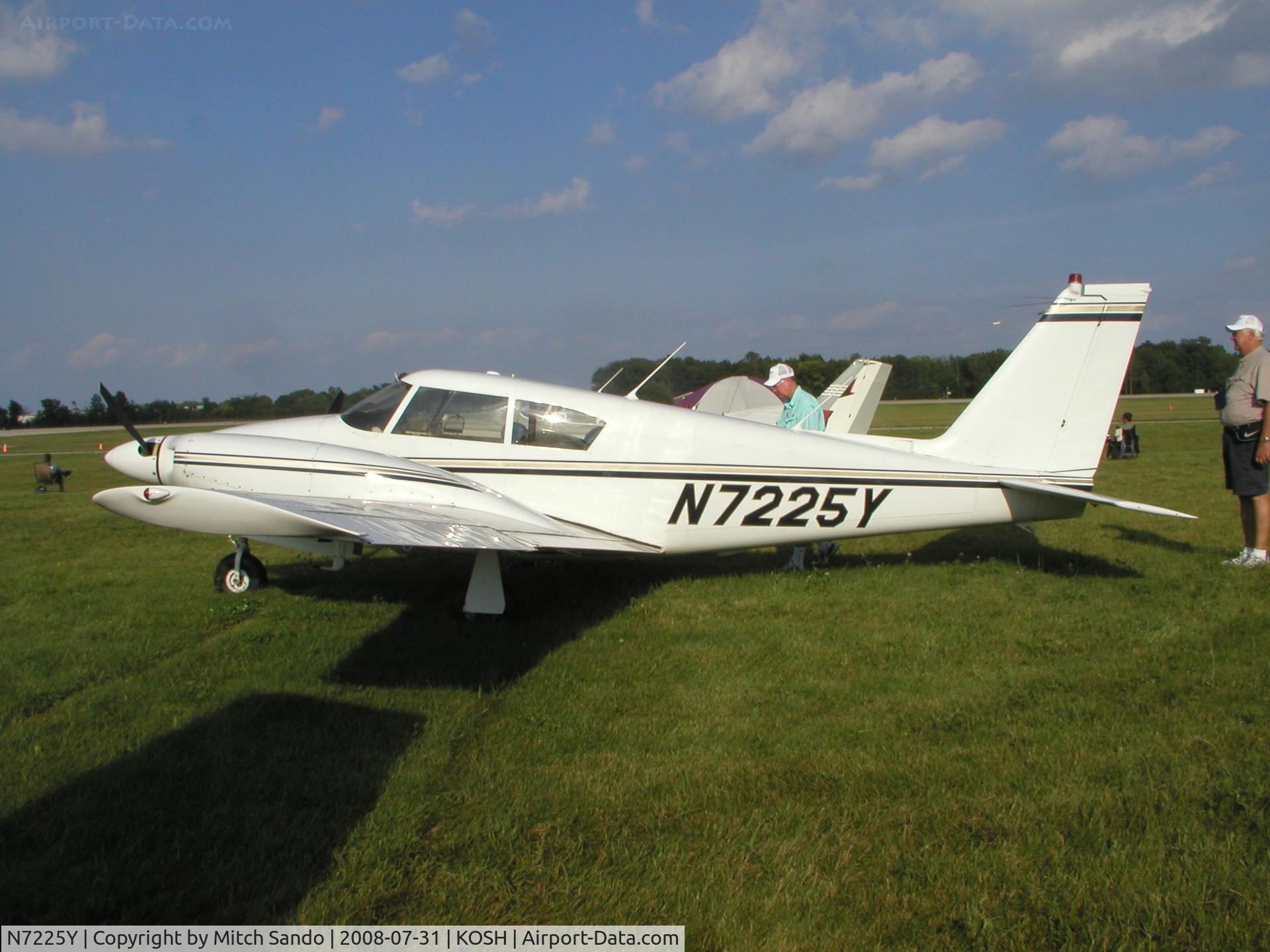 N7225Y, 1964 Piper PA-30 Twin Comanche C/N 30-248, EAA AirVenture 2008.