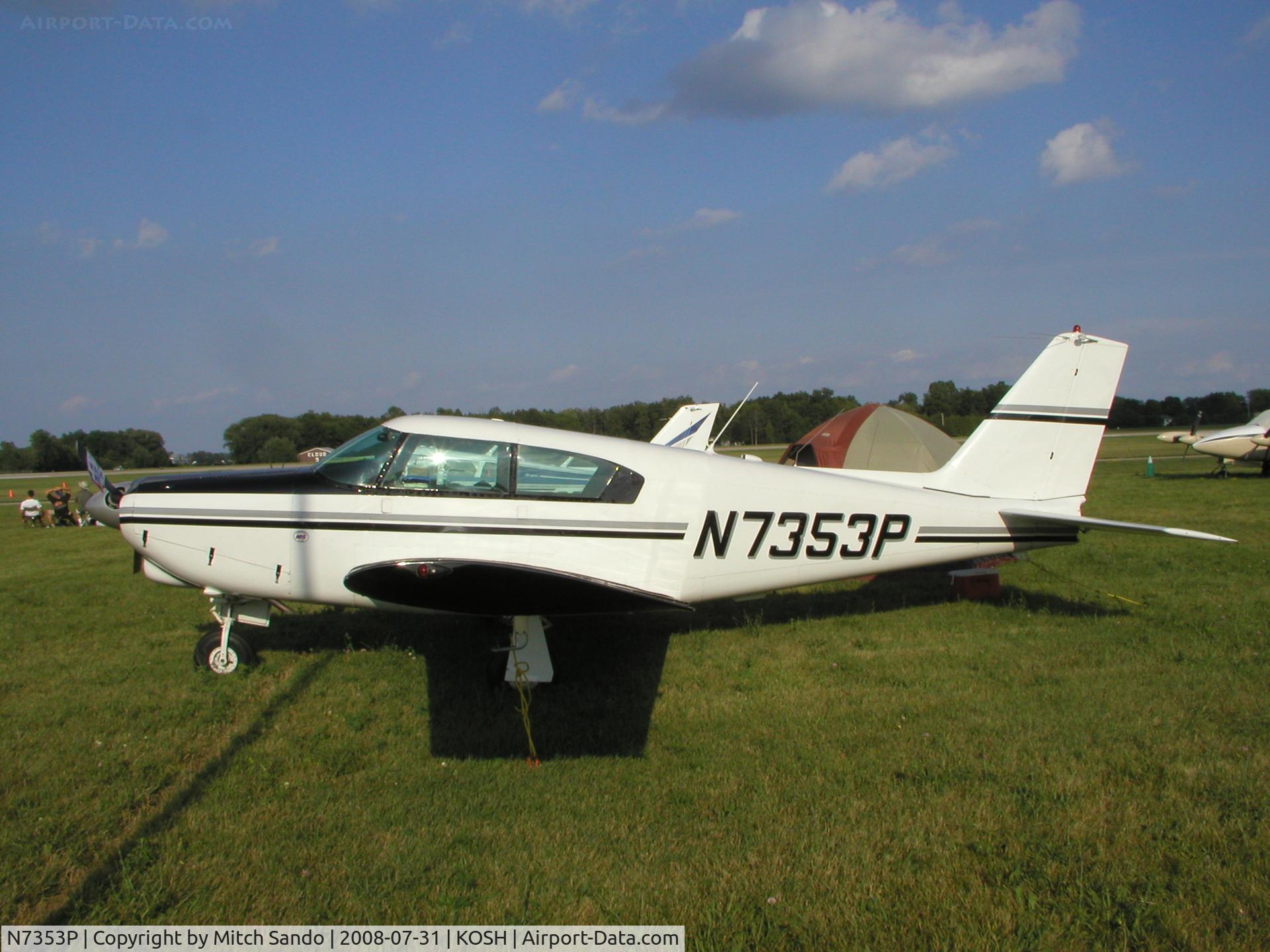 N7353P, 1961 Piper PA-24-250 Comanche C/N 24-2531, EAA AirVenture 2008.