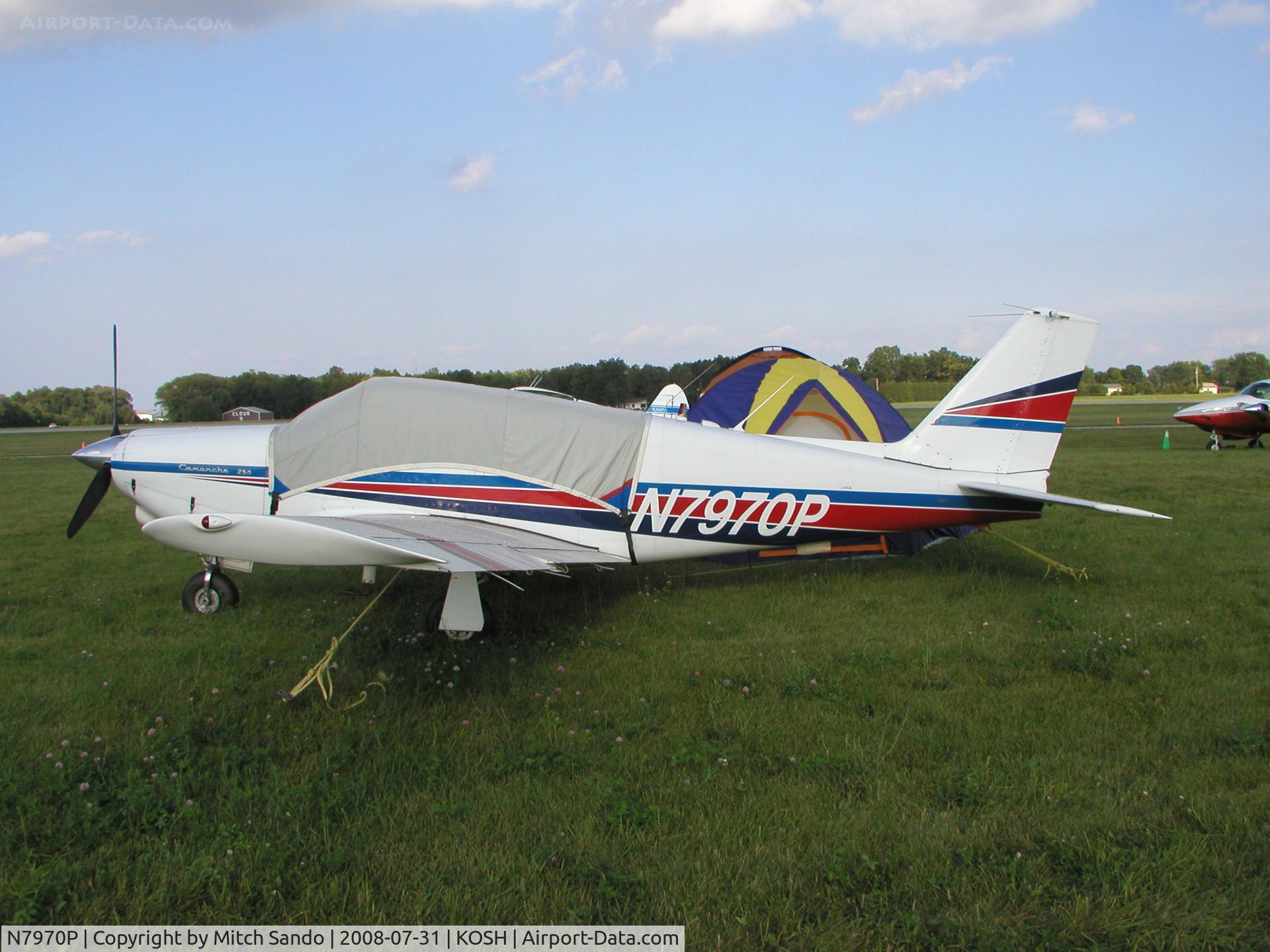 N7970P, 1962 Piper PA-24-250 Comanche C/N 24-3207, EAA AirVenture 2008.