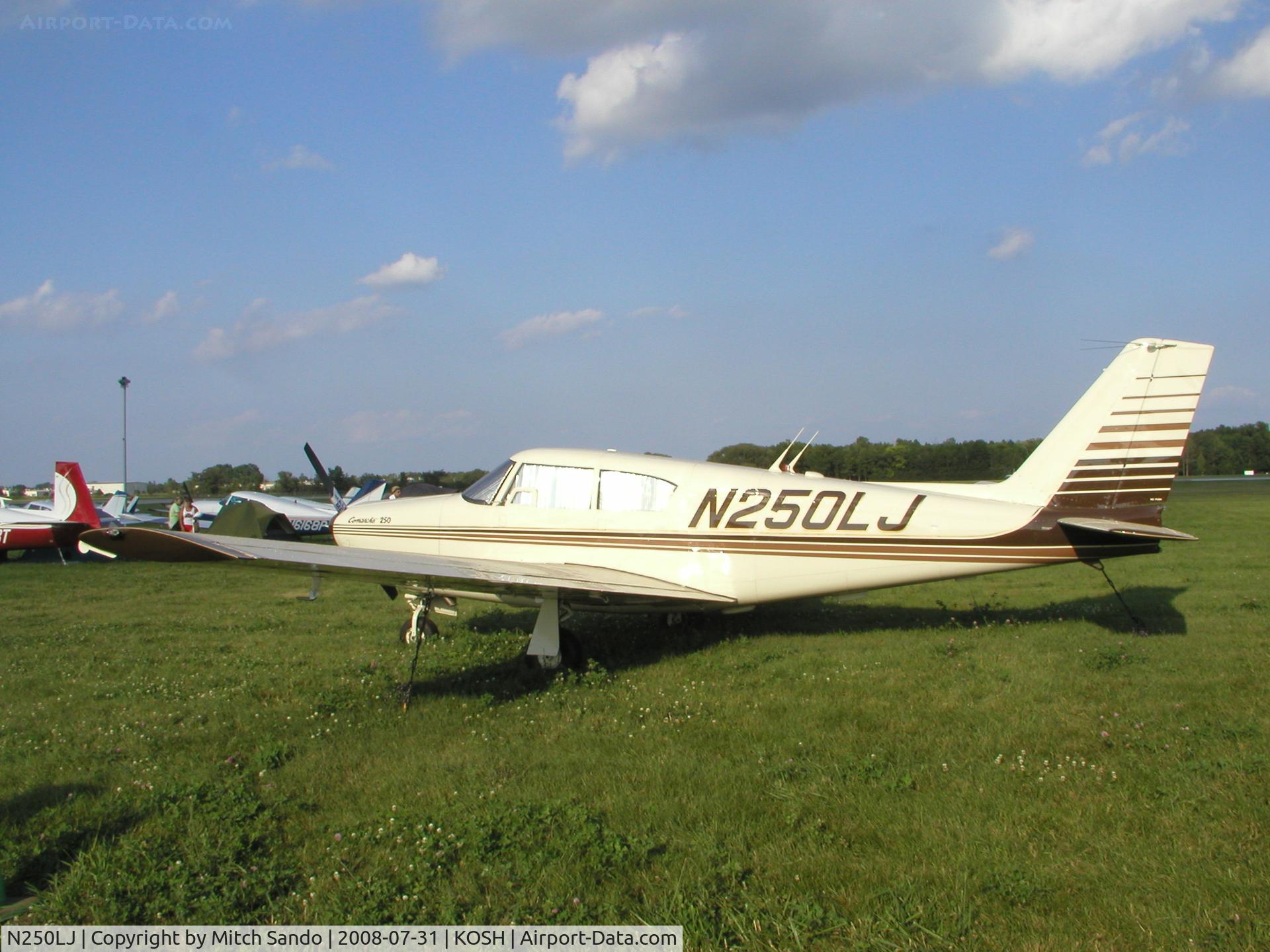 N250LJ, 1964 Piper PA-24-250 Comanche C/N 24-3393, EAA AirVenture 2008.