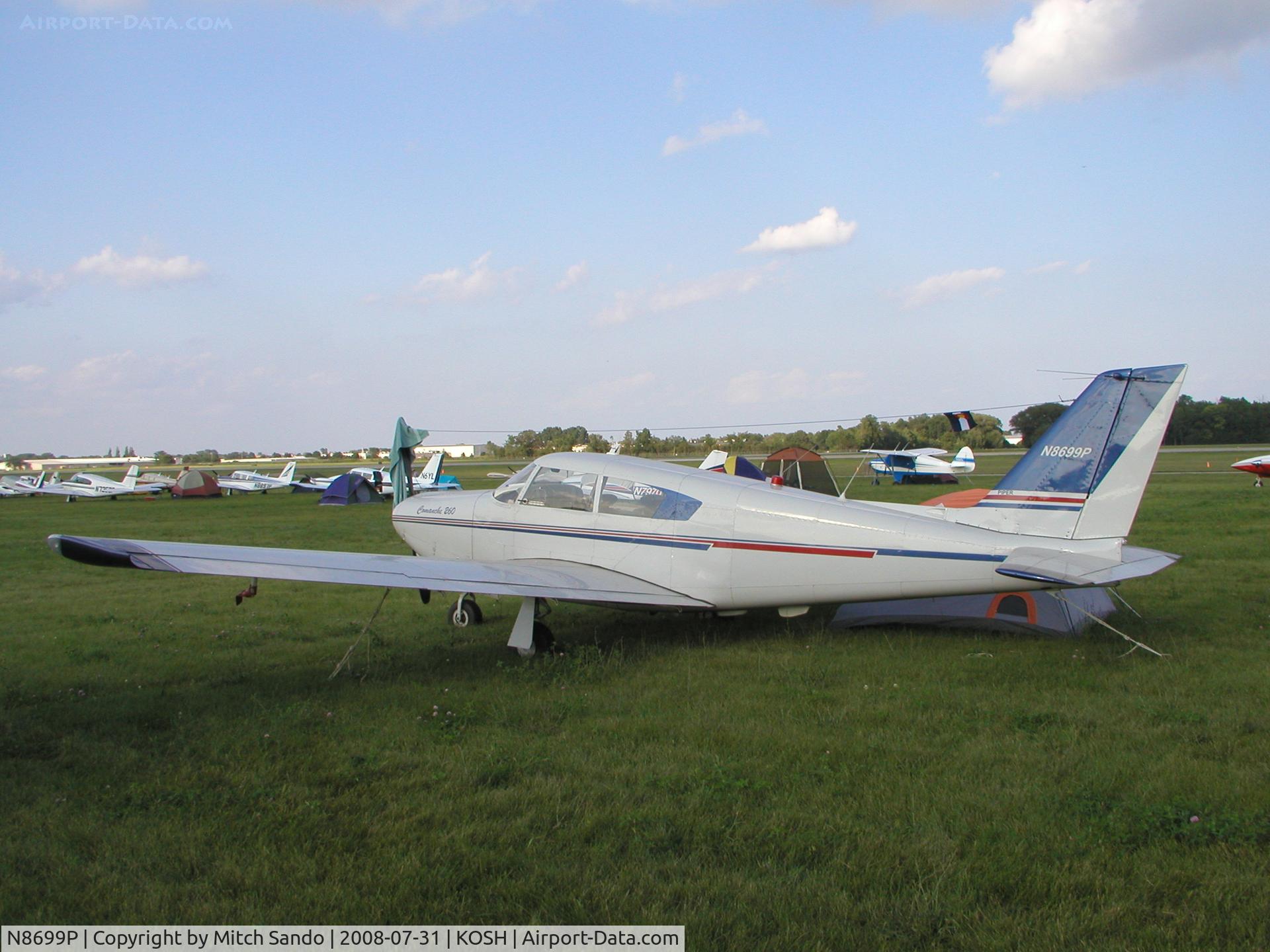 N8699P, 1964 Piper PA-24-260 Comanche C/N 24-4097, EAA AirVenture 2008.