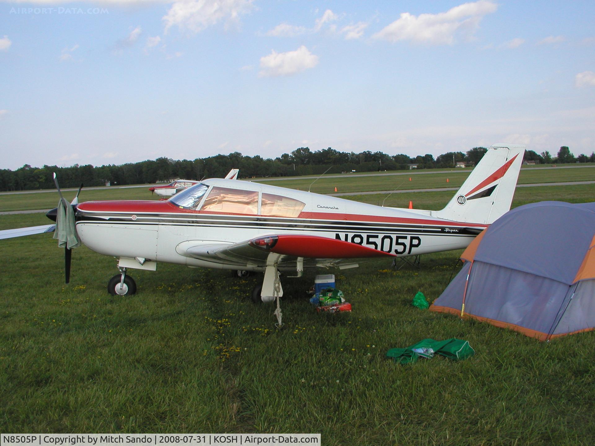 N8505P, 1964 Piper PA-24-400 Comanche 400 C/N 26-85, EAA AirVenture 2008.