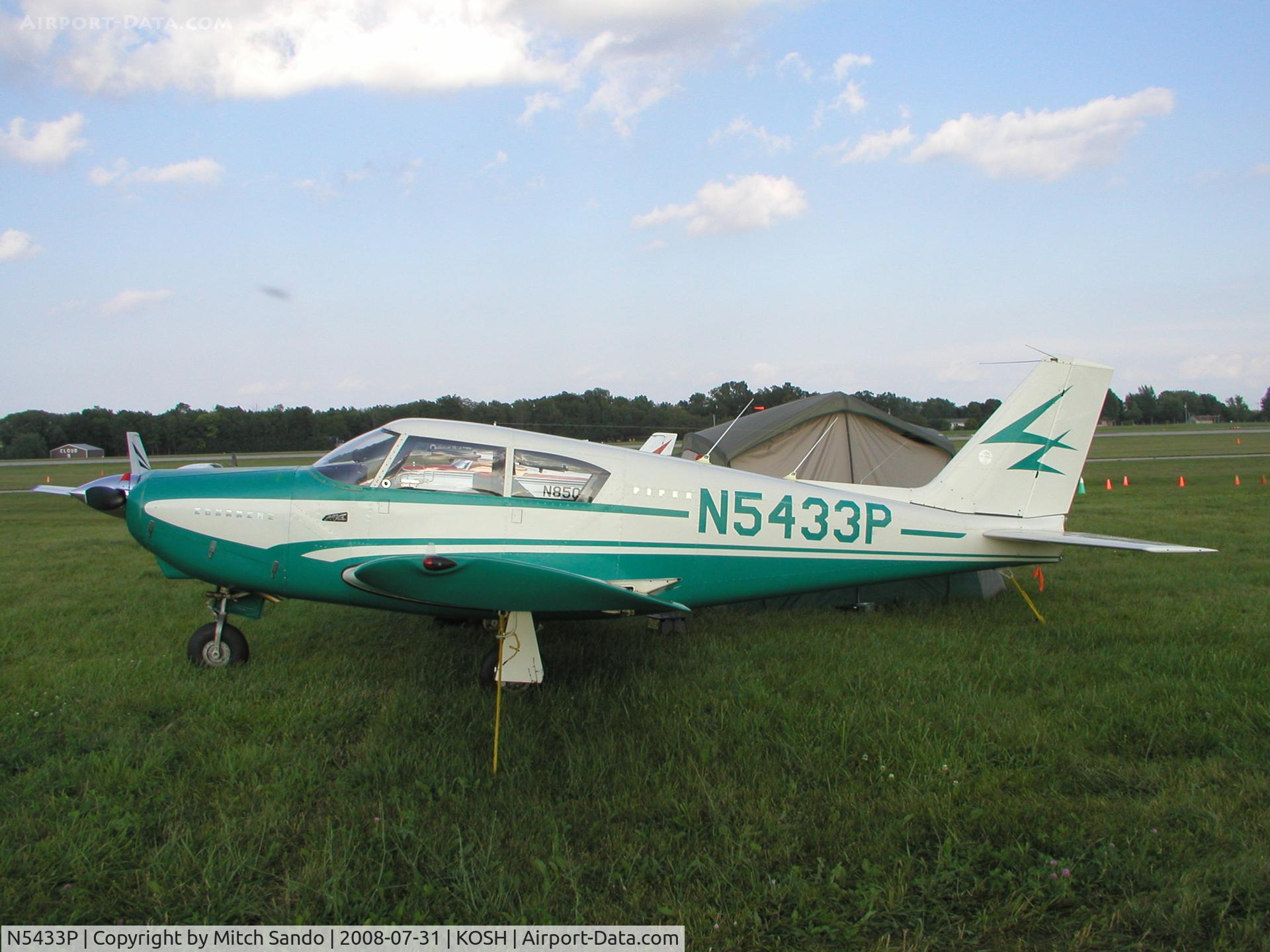 N5433P, 1958 Piper PA-24-180 Comanche C/N 24-487, EAA AirVenture 2008.