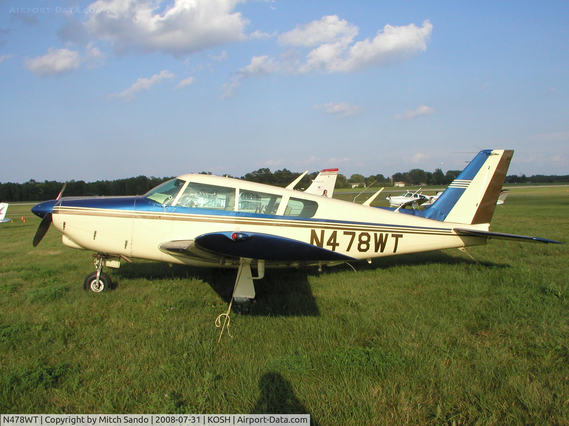 N478WT, 1966 Piper PA-24-260 Comanche B C/N 24-4634, EAA AirVenture 2008.