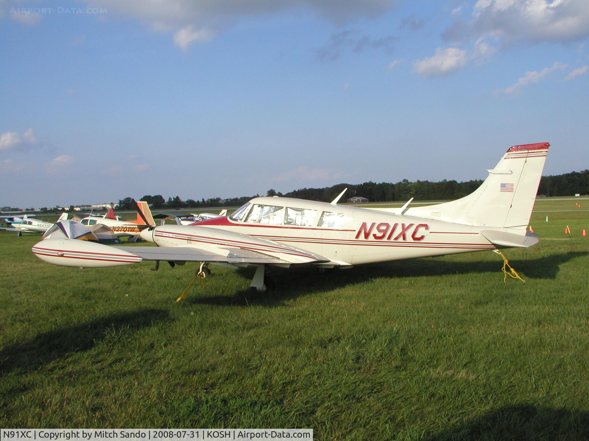 N91XC, 1971 Piper PA-39-160 Twin Comanche C/N 39-90, EAA AirVenture 2008.