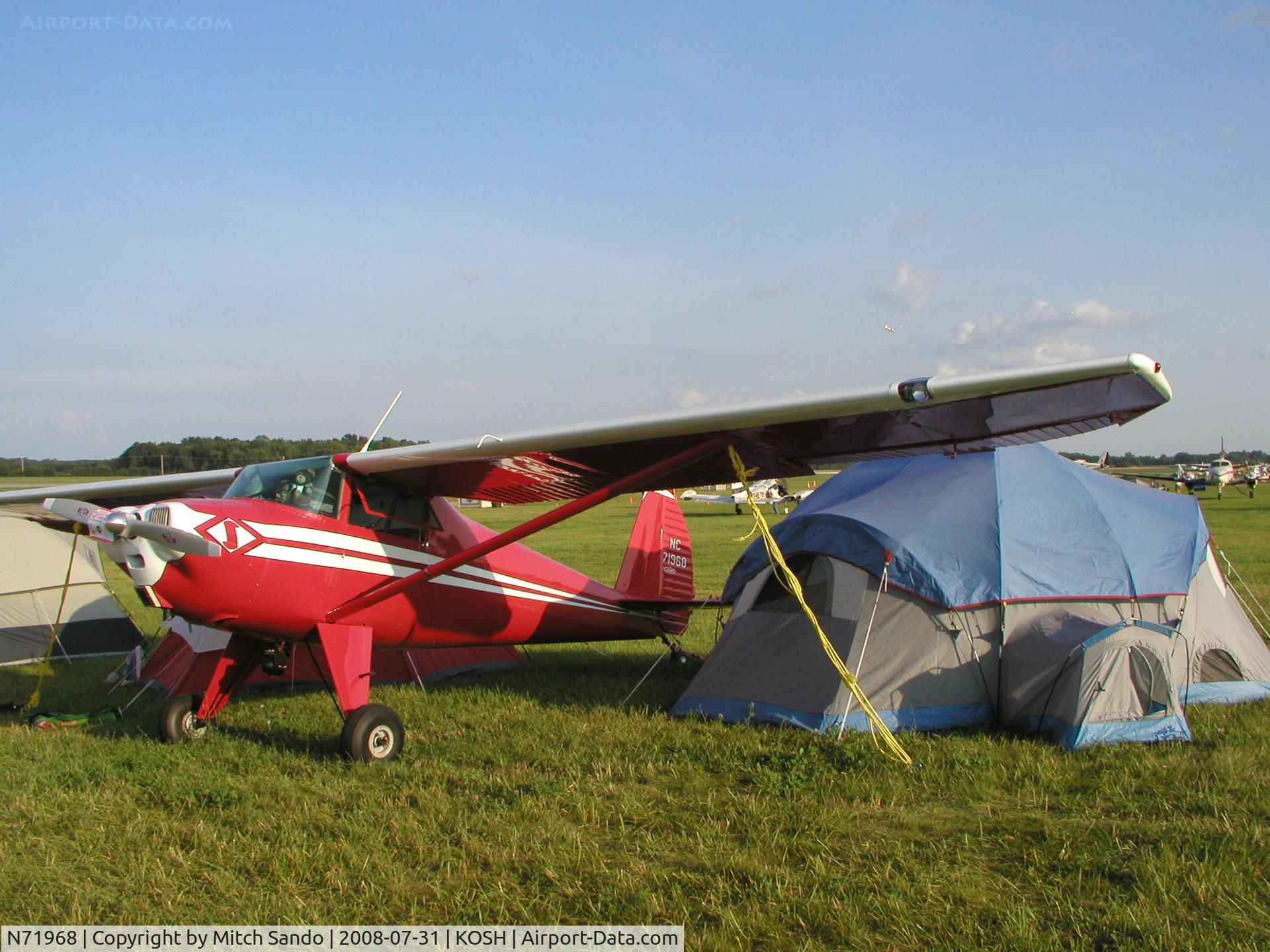 N71968, 1946 Luscombe 8A C/N 3395, EAA AirVenture 2008.