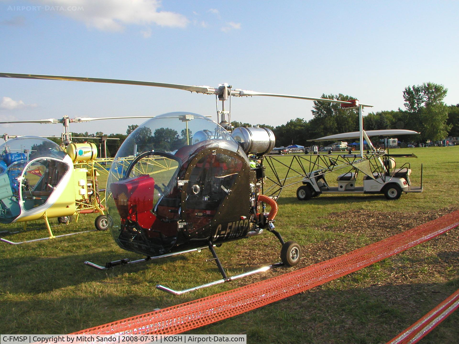 C-FMSP, 2008 Canadian Home Rotors Safari C/N 2136, EAA AirVenture 2008.