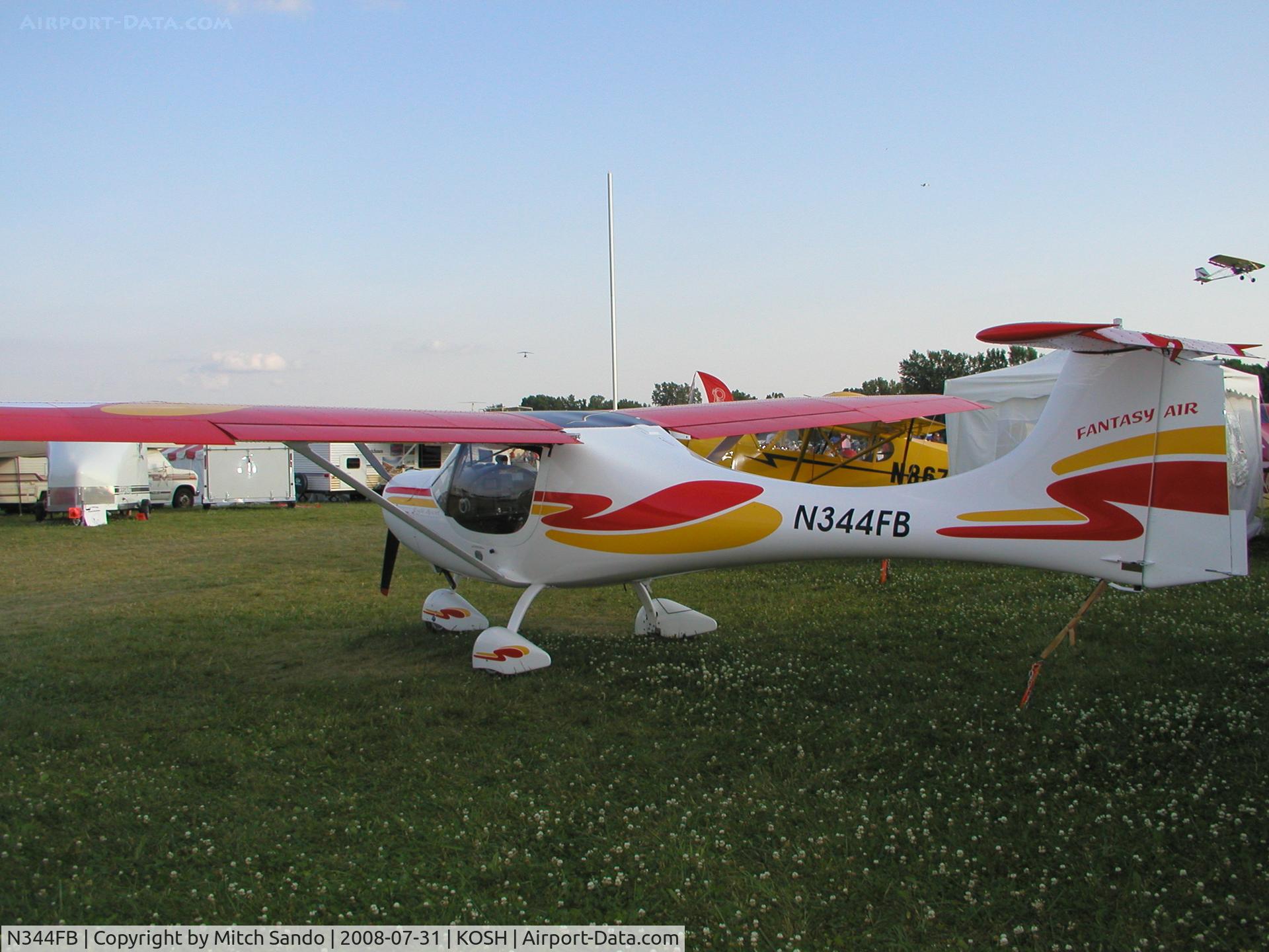 N344FB, Fantasy Air Allegro 2007 C/N 08-246, EAA AirVenture 2008.