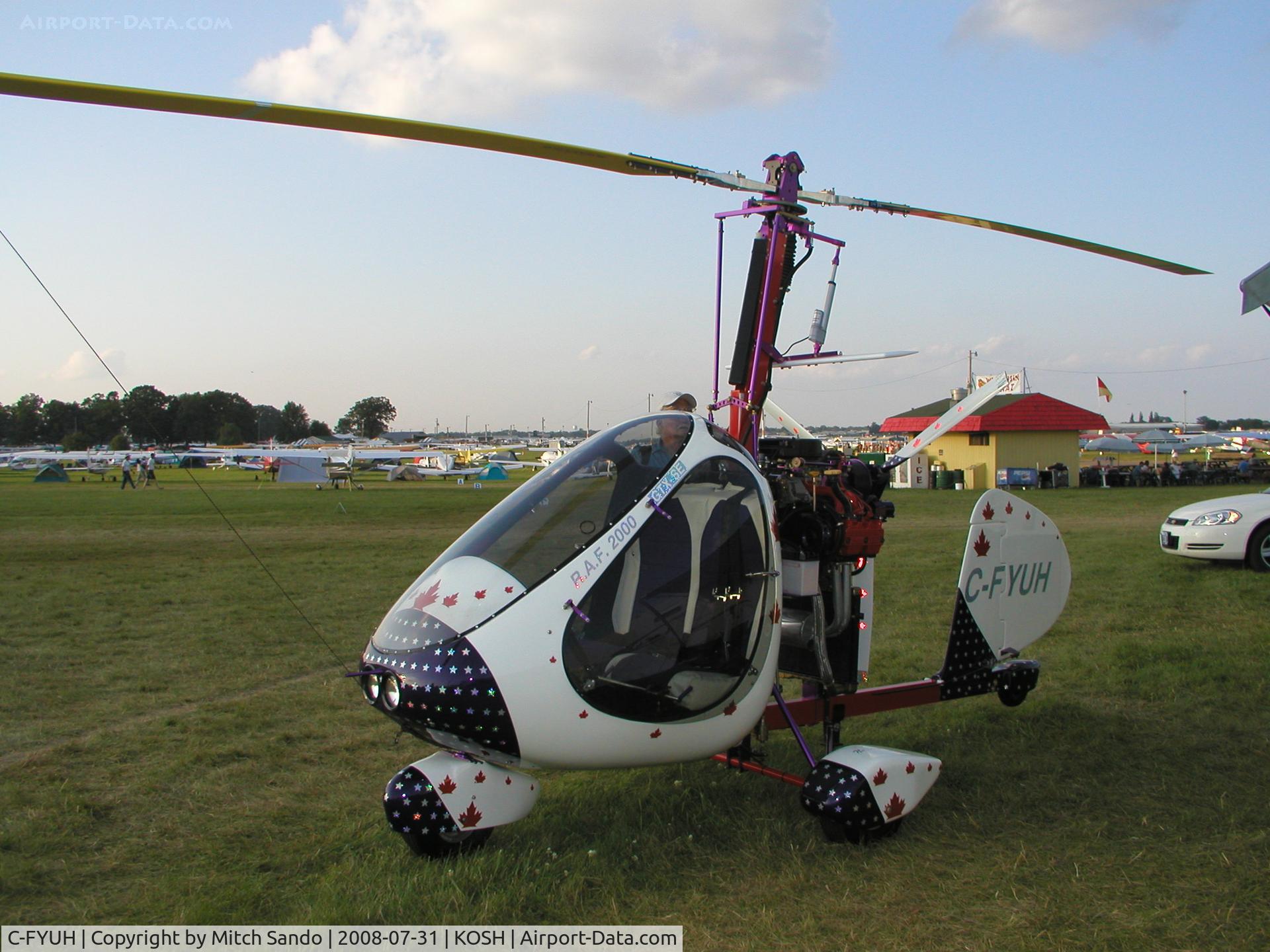 C-FYUH, Haseloh RAF 2000 GTX-SE C/N Not found C-FYUH, EAA AirVenture 2008.