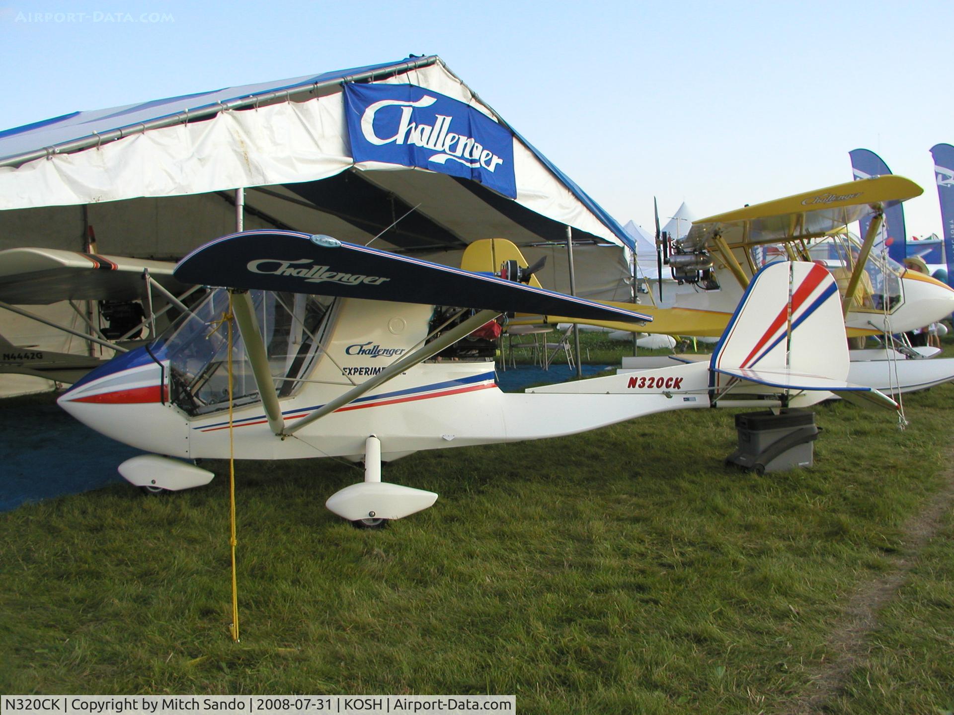 N320CK, 2008 Quad City Challenger I C/N 01990716, EAA AirVenture 2008.