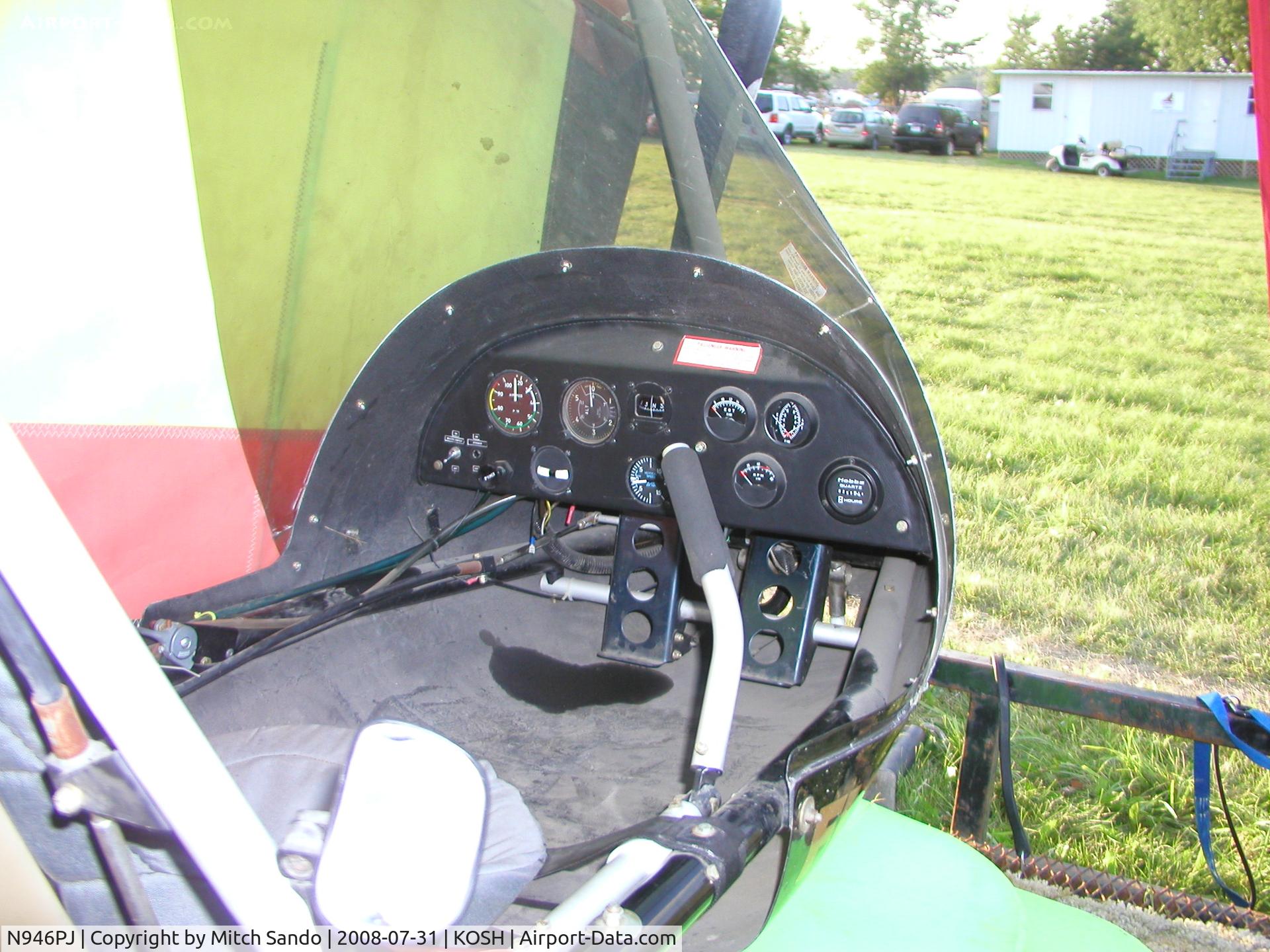 N946PJ, 1995 Johnston Phillip W SPYDER C/N 756, EAA AirVenture 2008.
