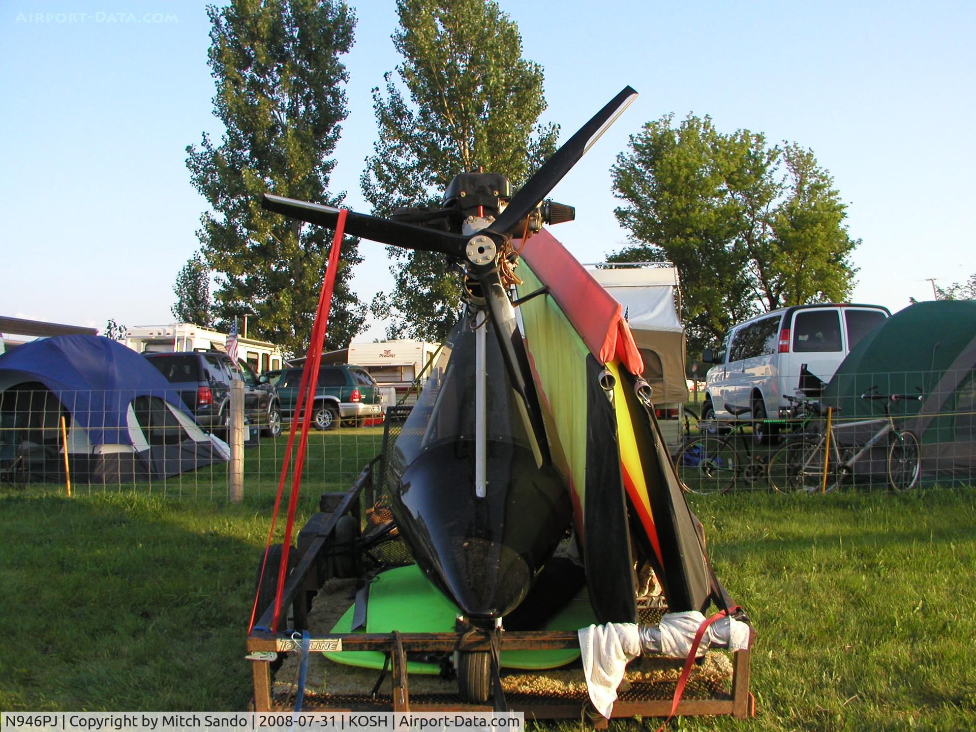 N946PJ, 1995 Johnston Phillip W SPYDER C/N 756, EAA AirVenture 2008.