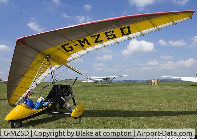 G-MZSD, 1998 Mainair Blade 912 C/N 1175-0998-7-W978, Balde 912 Flexwing