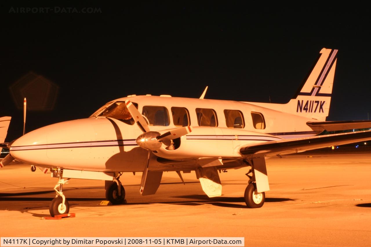 N4117K, 1984 Piper PA-31-350 Chieftain C/N 31-8452011, Piper Navajo Chieftain