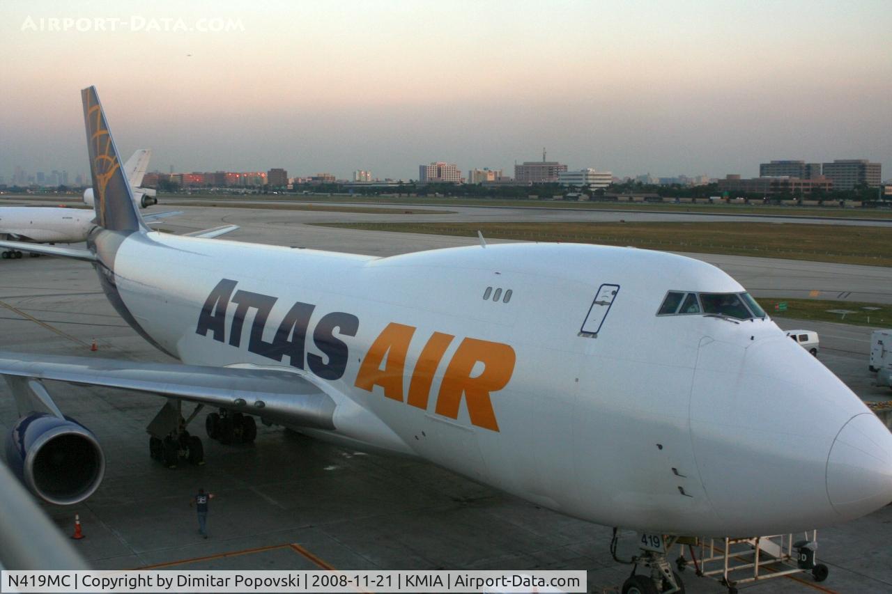 N419MC, 1996 Boeing 747-48EF C/N 28367, Atlas Air