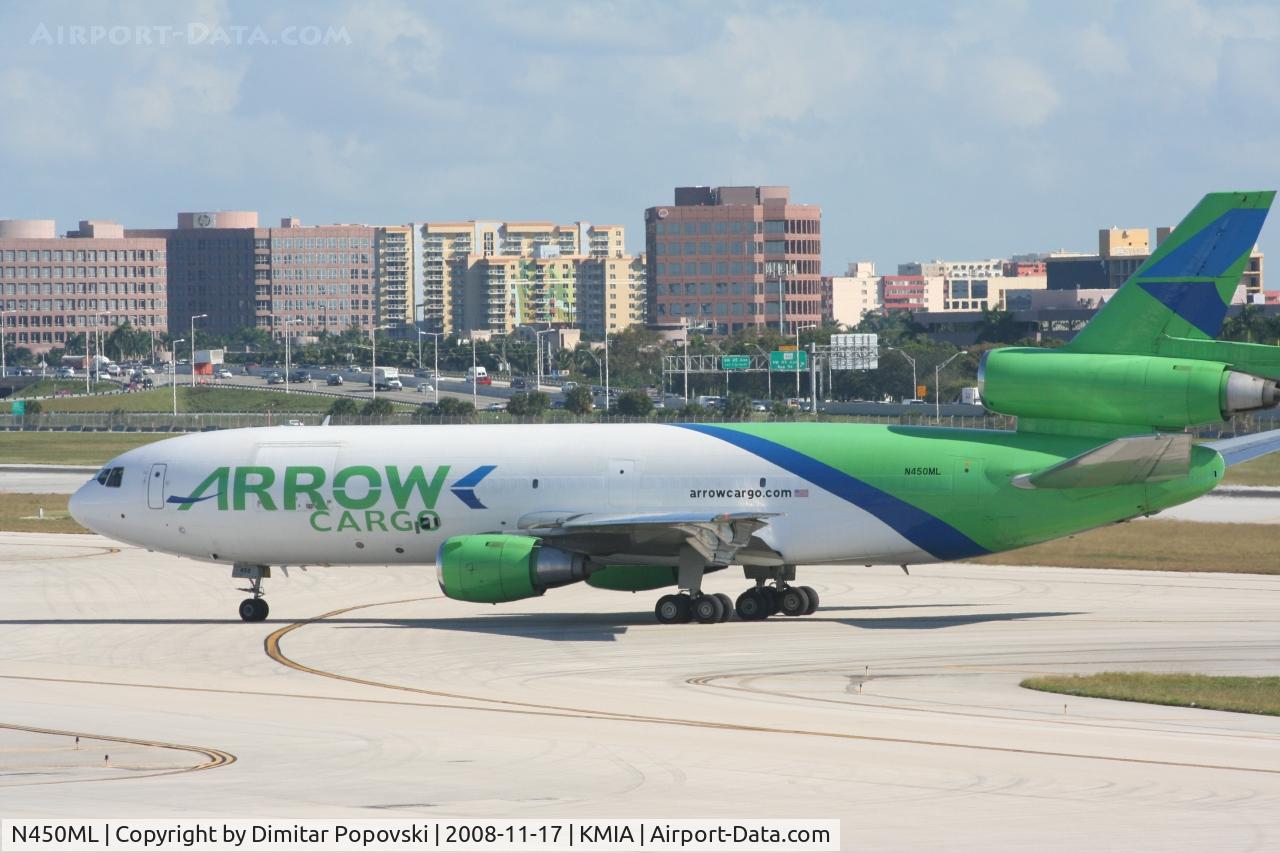 N450ML, 1980 McDonnell Douglas DC-10-30F C/N 47831, Arrow Cargo