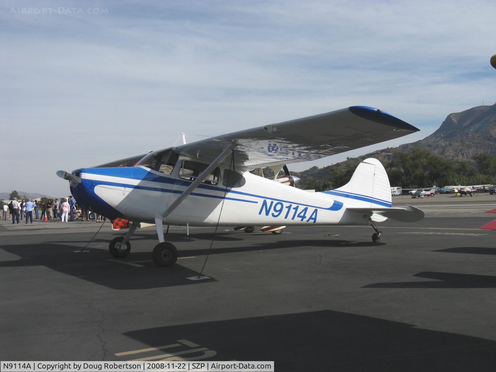 N9114A, 1949 Cessna 170A C/N 18873, 1949 Cessna 170A, Continental C145 145 Hp