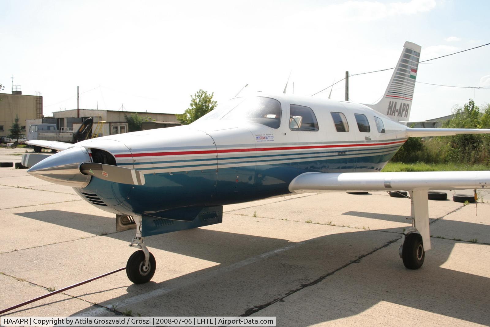 HA-APR, 1984 Piper PA-46-310P Malibu C/N 46-8408030, Tököl airport, Hungary