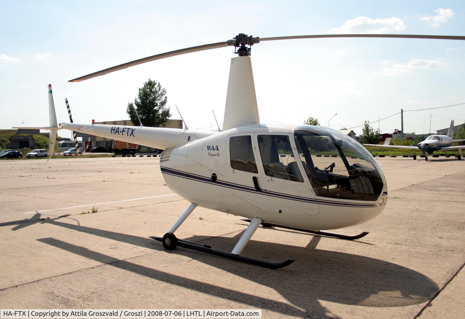 HA-FTX, 2007 Robinson R44 Raven II C/N 11742, Tököl airport, Hungary