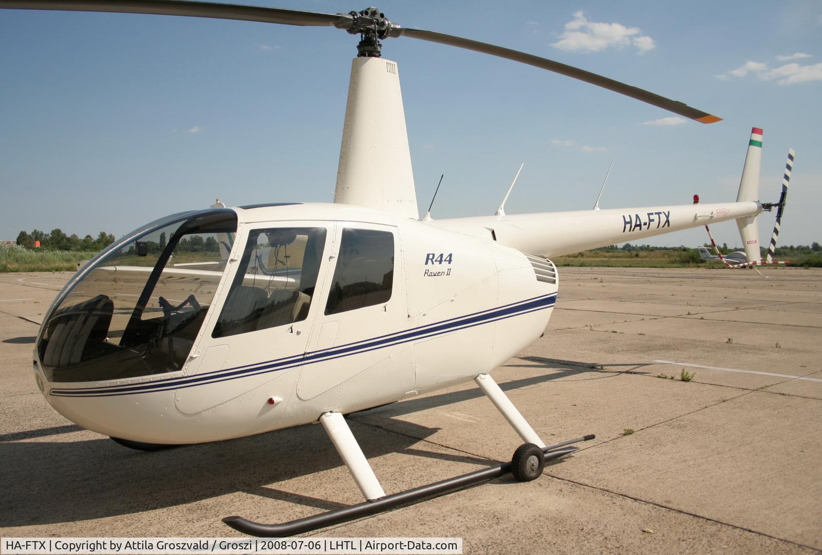 HA-FTX, 2007 Robinson R44 Raven II C/N 11742, Tököl airport, Hungary