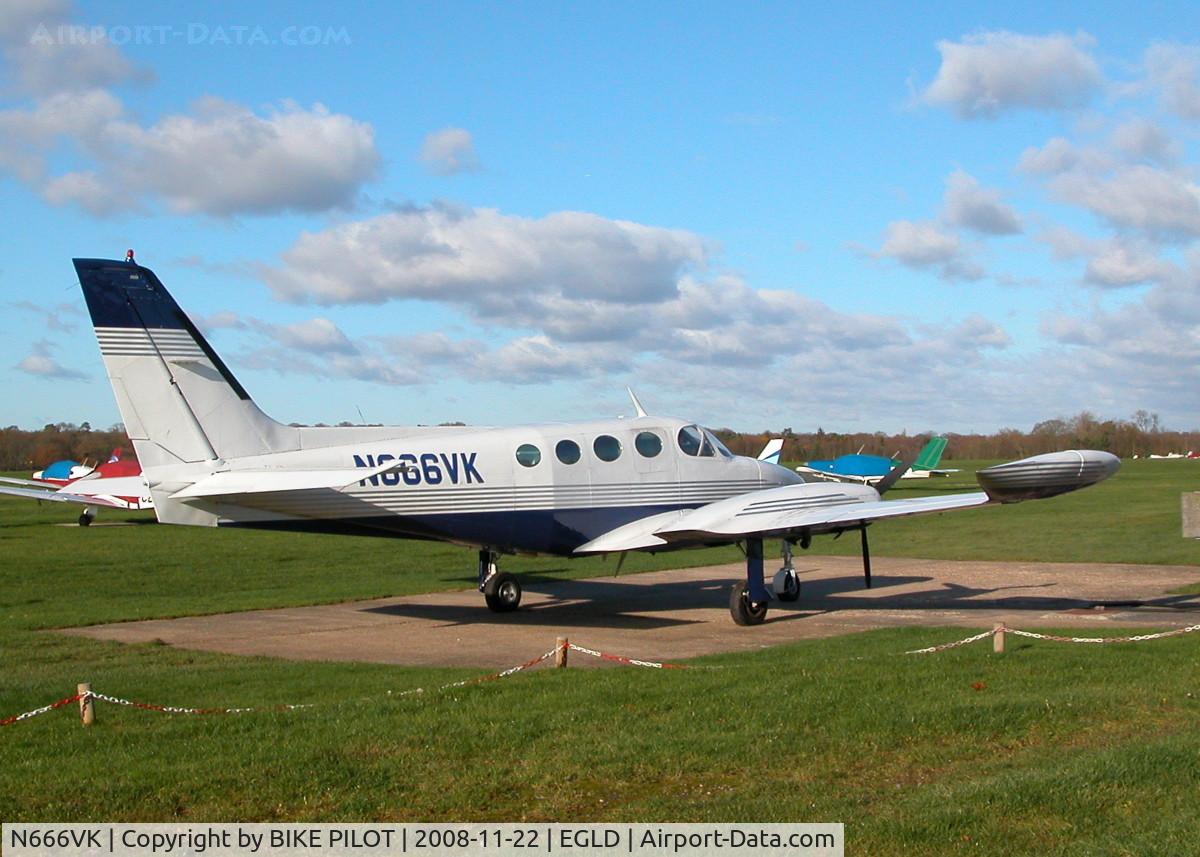 N666VK, 1977 Cessna 340A C/N 340A0345, PARKED OUTSIDE THE CABAIR CENTRE