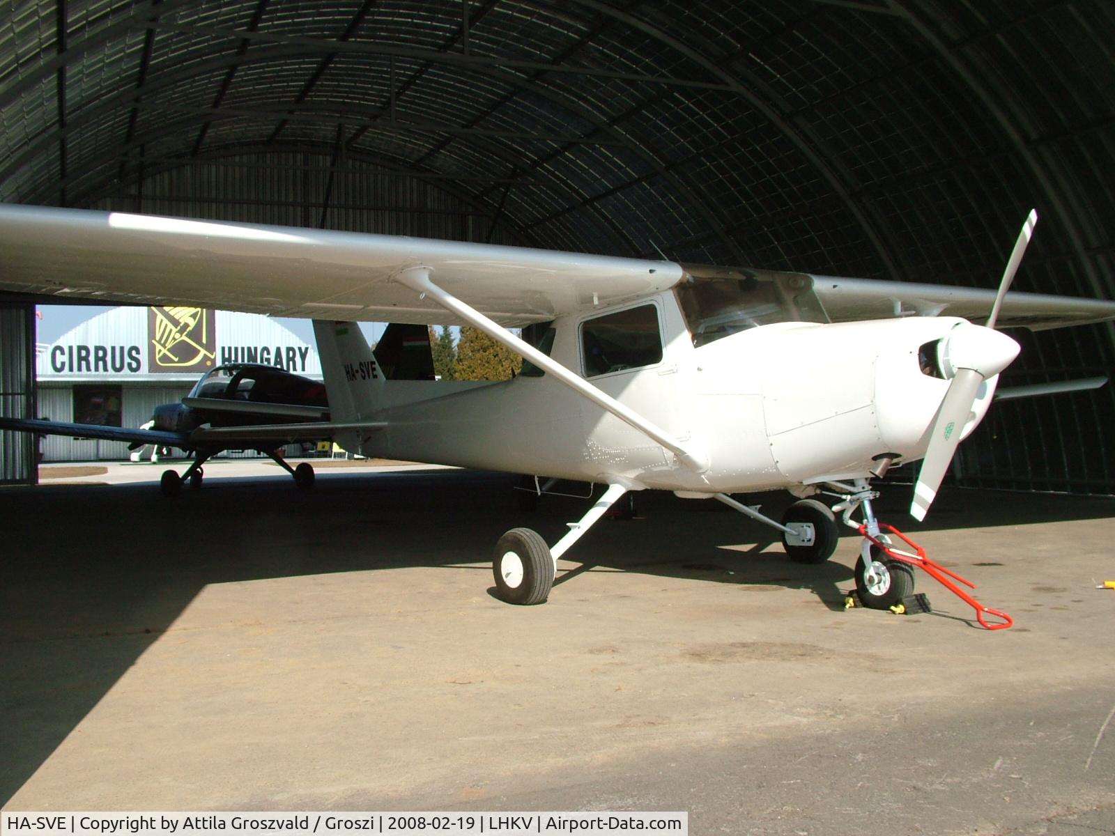HA-SVE, 1977 Cessna 152 C/N 15280575, Kaposújlak airport (LHKV) / Cirrus Hungary base