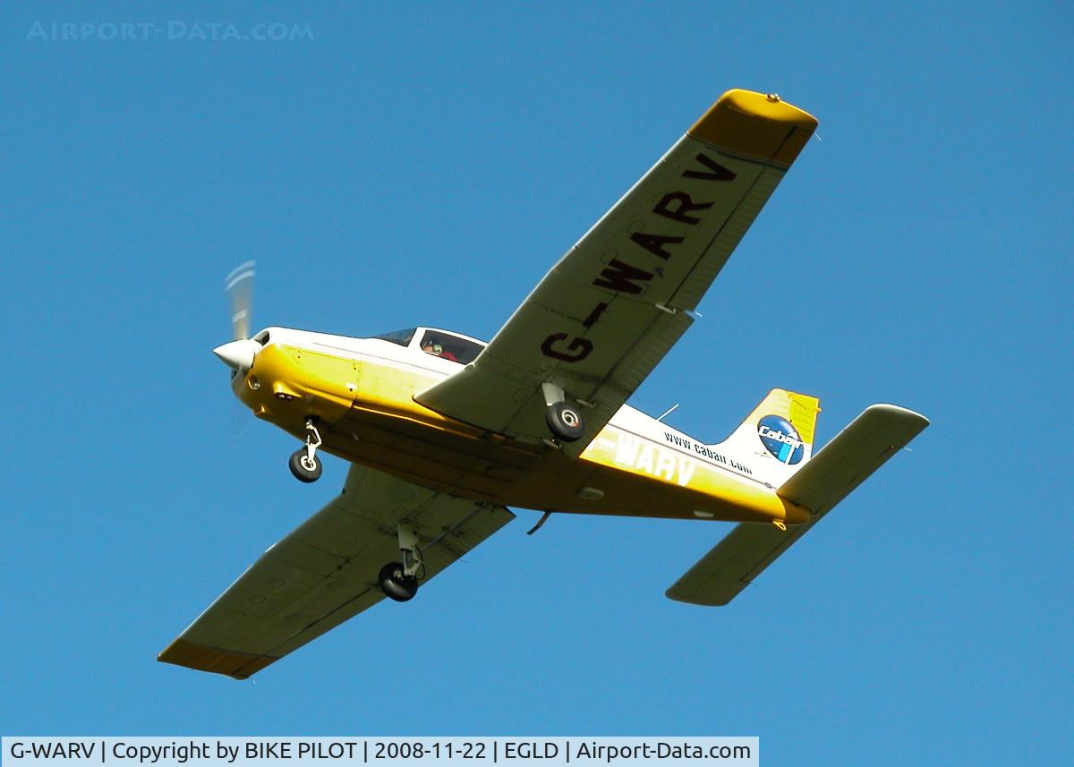 G-WARV, 1998 Piper PA-28-161 Cherokee Warrior III C/N 2842036, APPROACHING RUNWAY 24