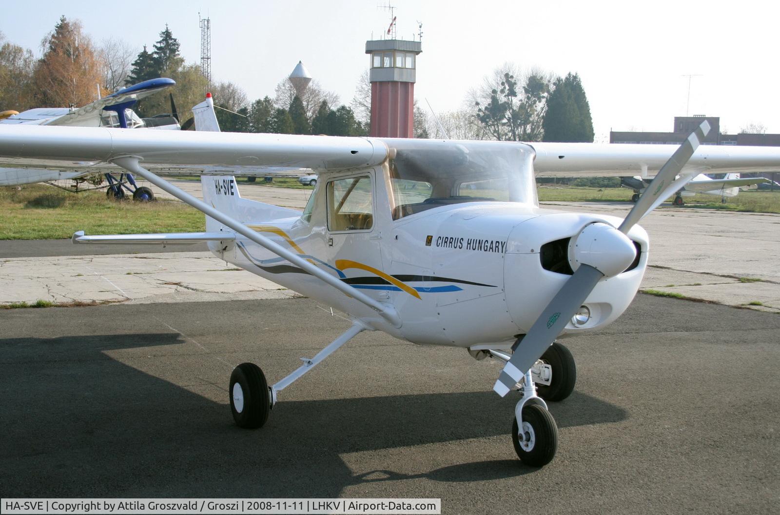 HA-SVE, 1977 Cessna 152 C/N 15280575, Kaposújlak airport (LHKV) Hungary