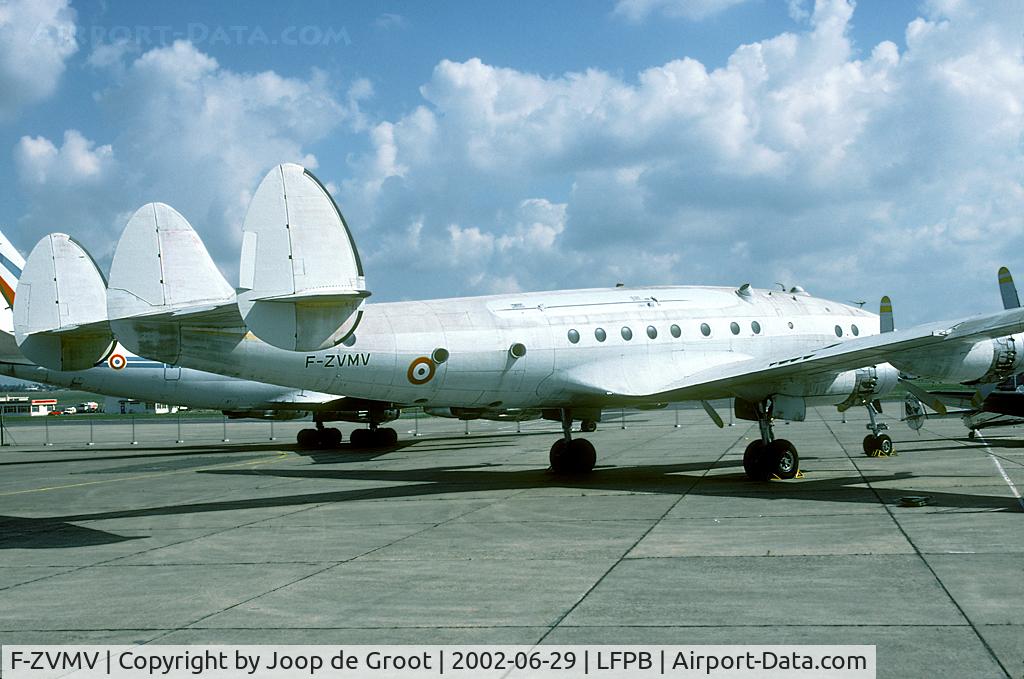 F-ZVMV, 1947 Lockheed L-749A-79-22 Constellation C/N 2503, This aircraft flew as testbed with the French AF. Now it has been repainted in the colours of Air France.