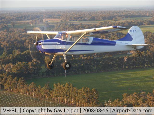 VH-BLI, 1954 Cessna 170B C/N 26370, Owner K McGregor Busselton WA previously VH BVA