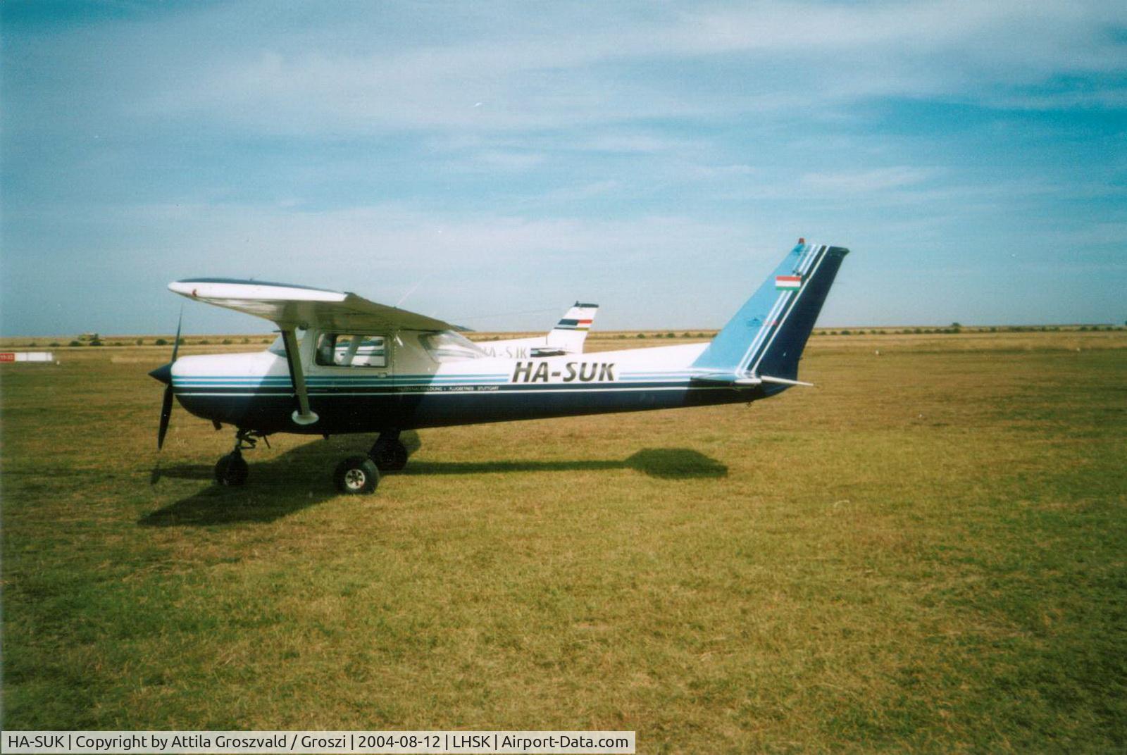 HA-SUK, 1980 Reims 152F C/N F152-1772, Siófok-Kiliti Airport, LHSK Hungary