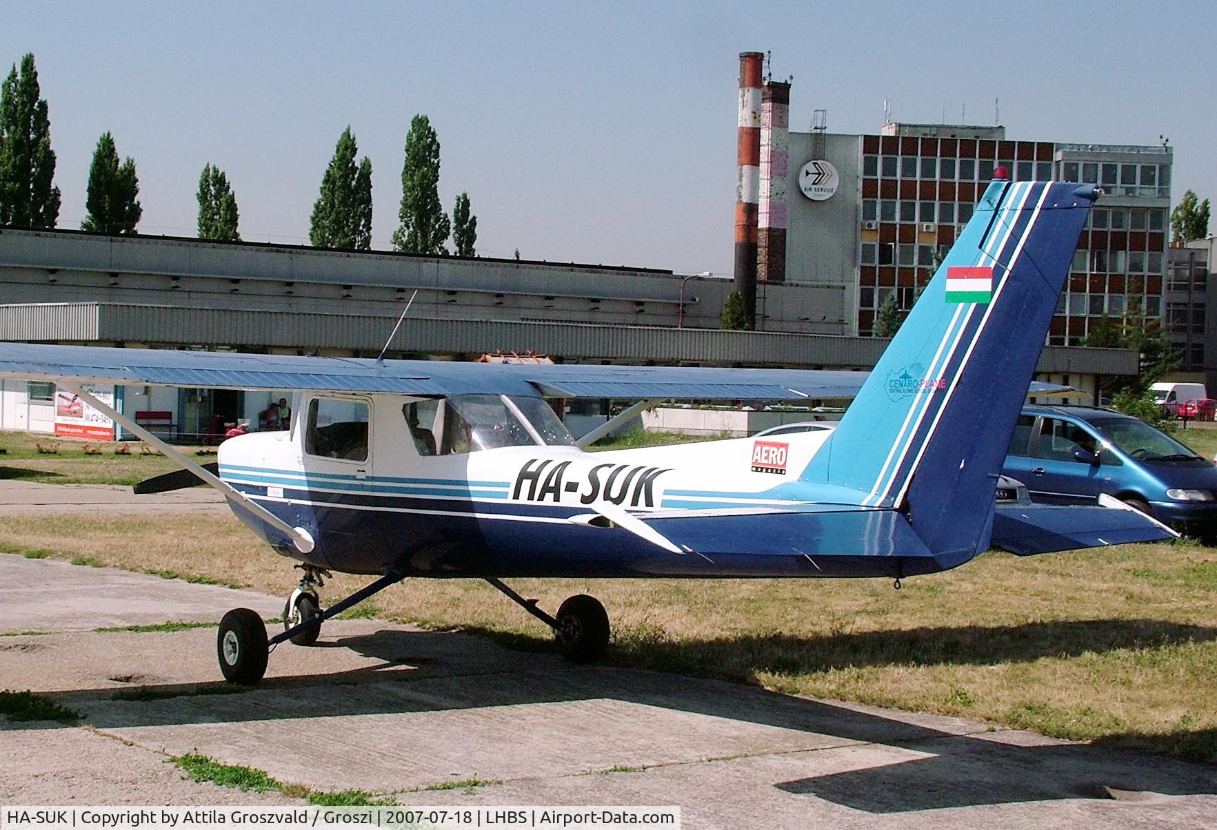 HA-SUK, 1980 Reims 152F C/N F152-1772, Budaörs-Airport / Hungary-LHBS