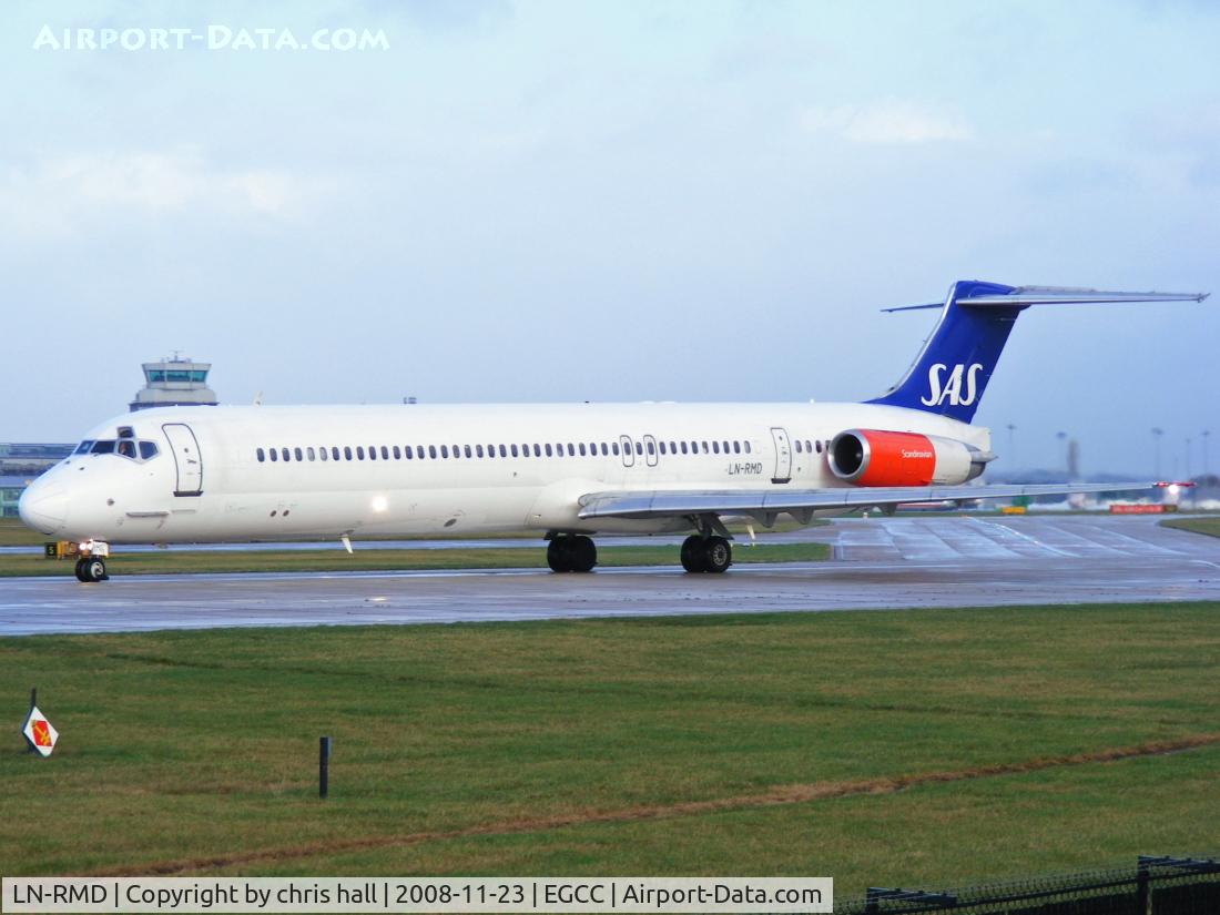 LN-RMD, 1987 McDonnell Douglas MD-82 (DC-9-82) C/N 49555, Scandinavian